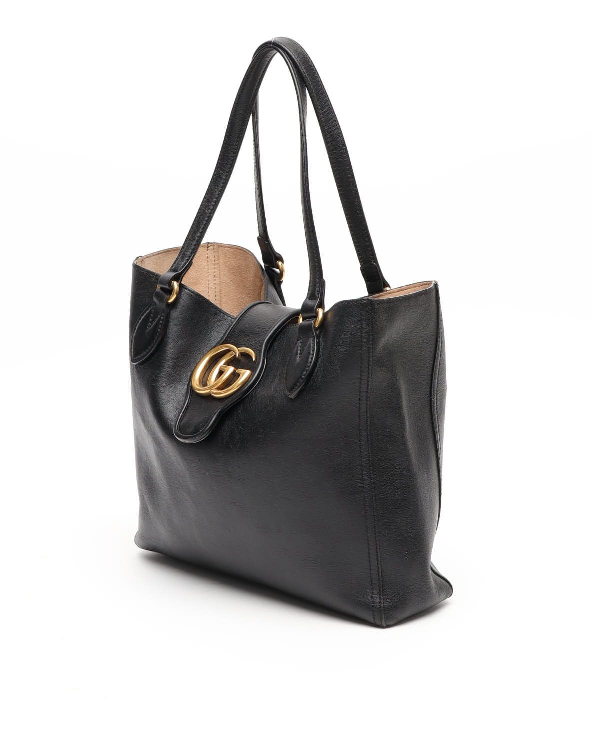 Gucci Gg Tote Bag In Black