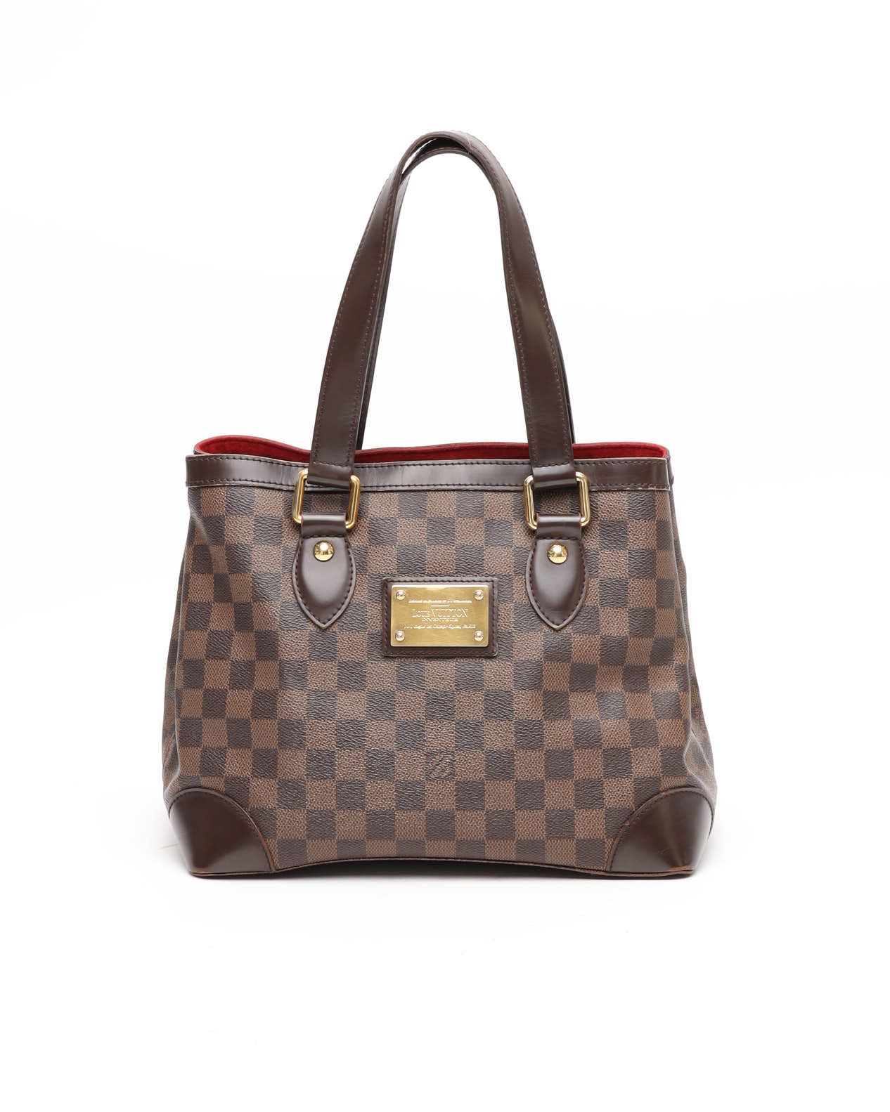Pre-owned Louis Vuitton Damier Hampstead Pm Tote Bag
