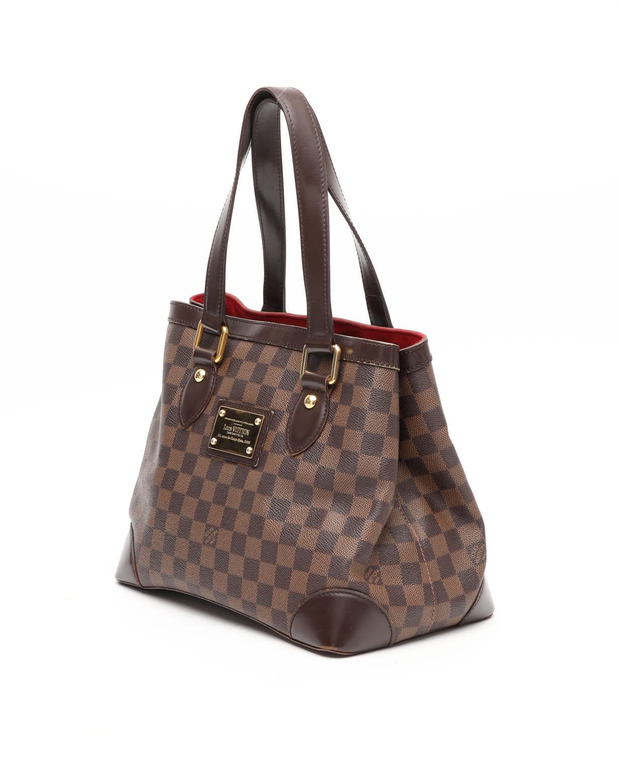 Pre-owned Louis Vuitton Damier Hampstead Pm Tote Bag