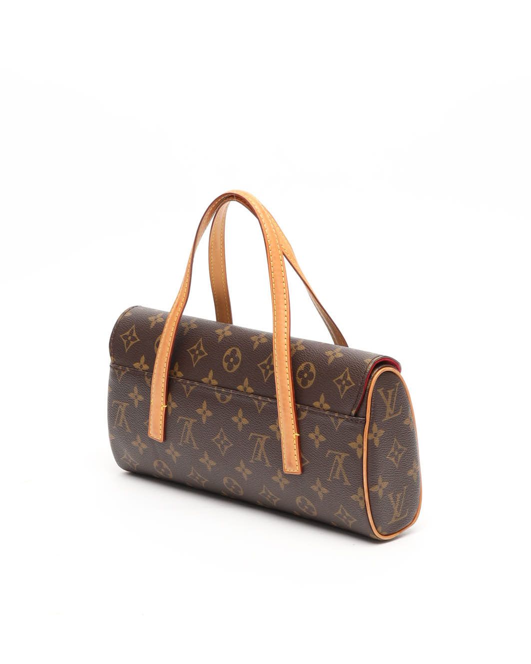 Pre-owned Louis Vuitton Monogram Sonatine Bag In Brown