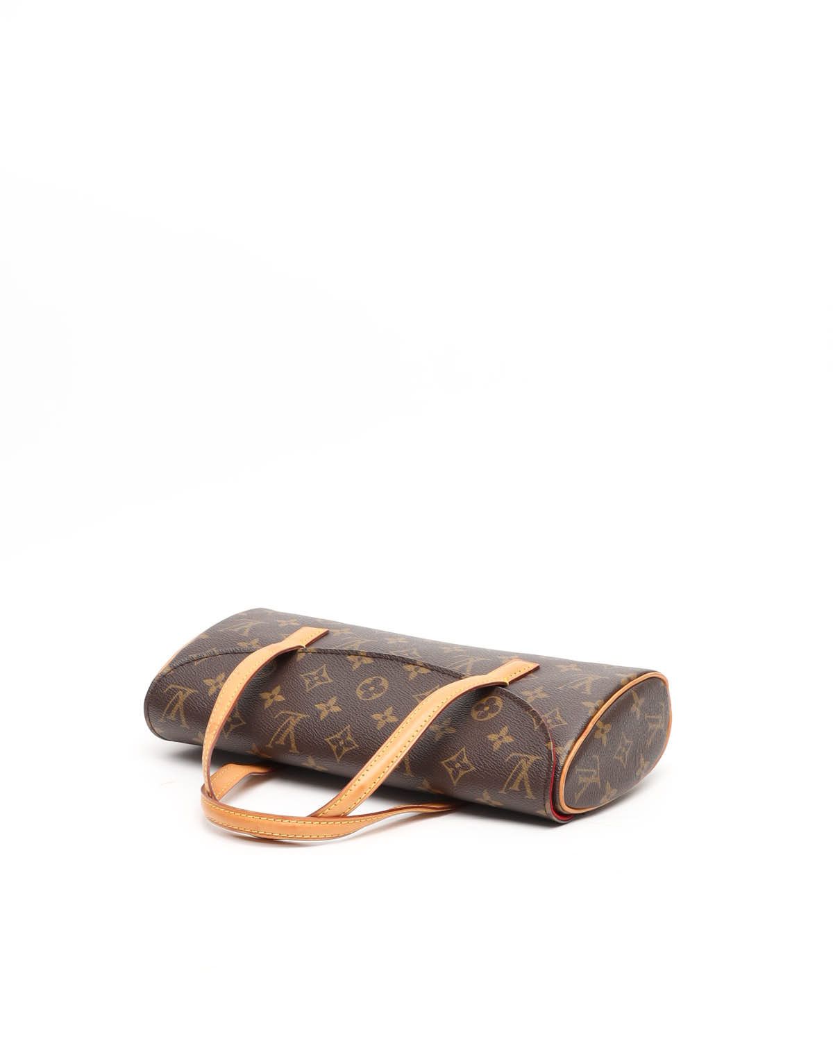 Pre-owned Louis Vuitton Monogram Sonatine Bag In Brown