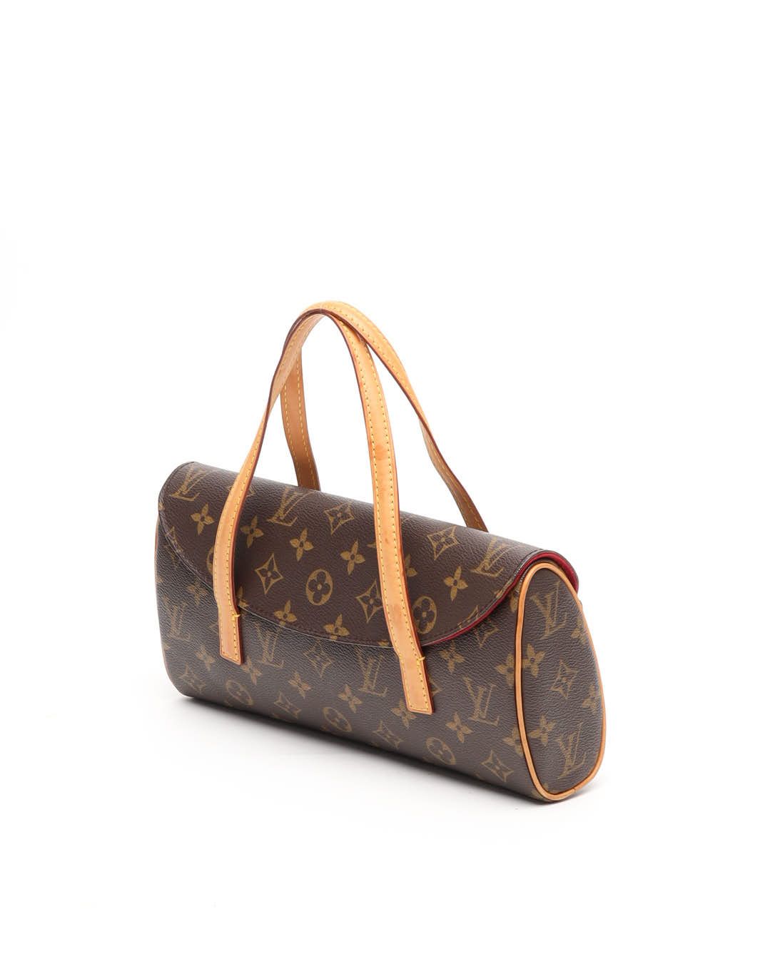 Pre-owned Louis Vuitton Monogram Sonatine Bag In Brown