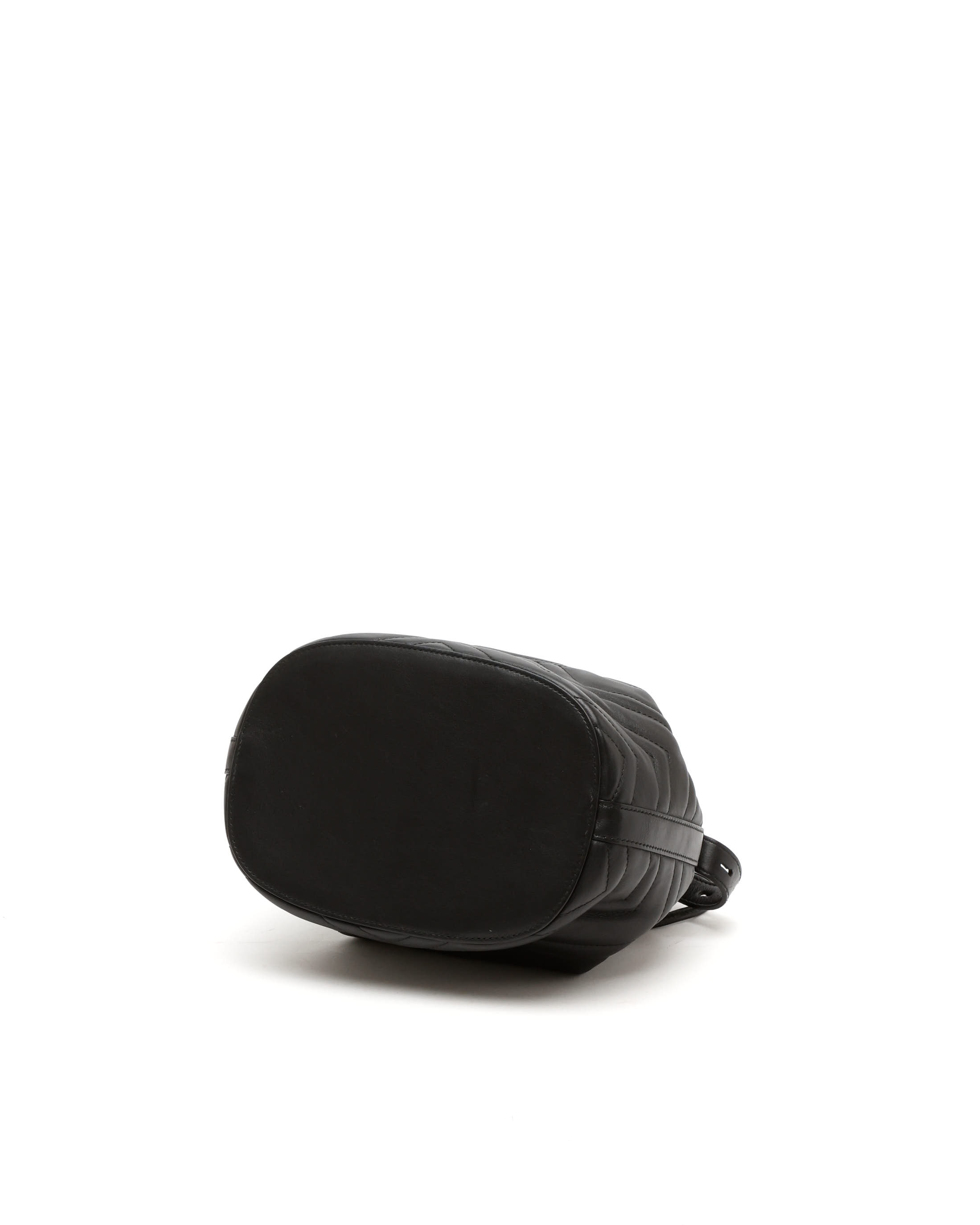 Gucci Gg Marmont Bucket In Black