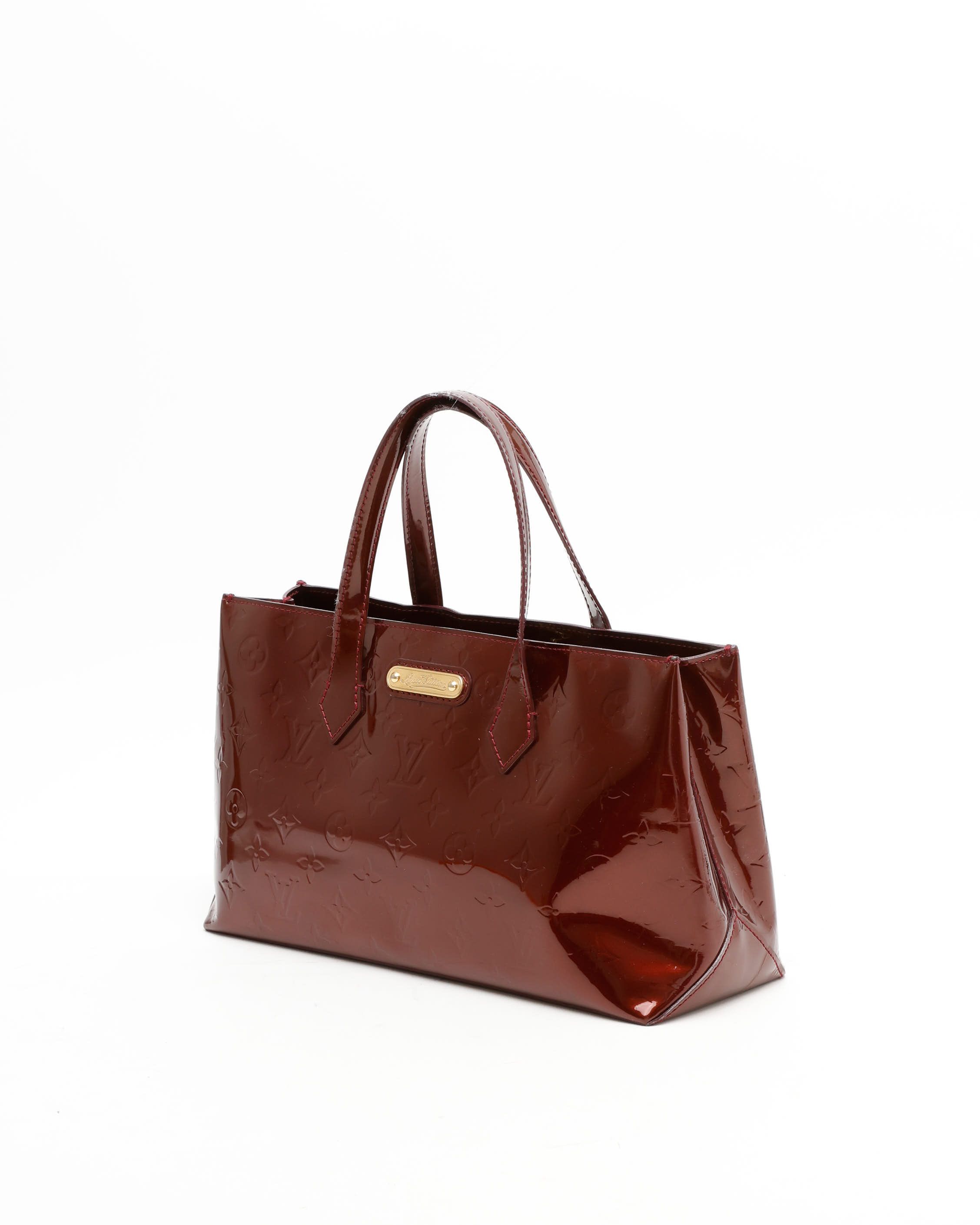 Pre-owned Louis Vuitton Vernis Wilshire Pm Bag