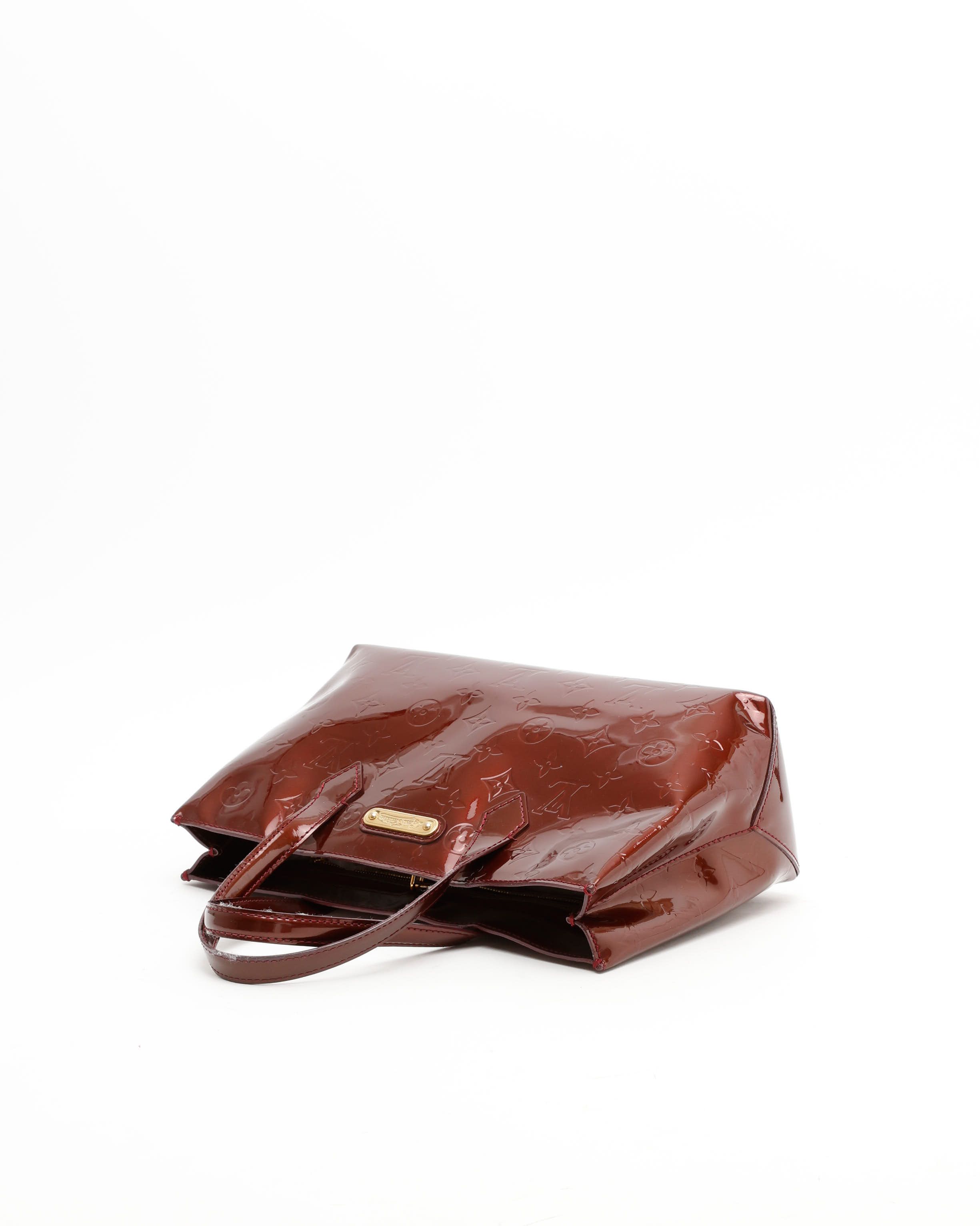 Pre-owned Louis Vuitton Vernis Wilshire Pm Bag