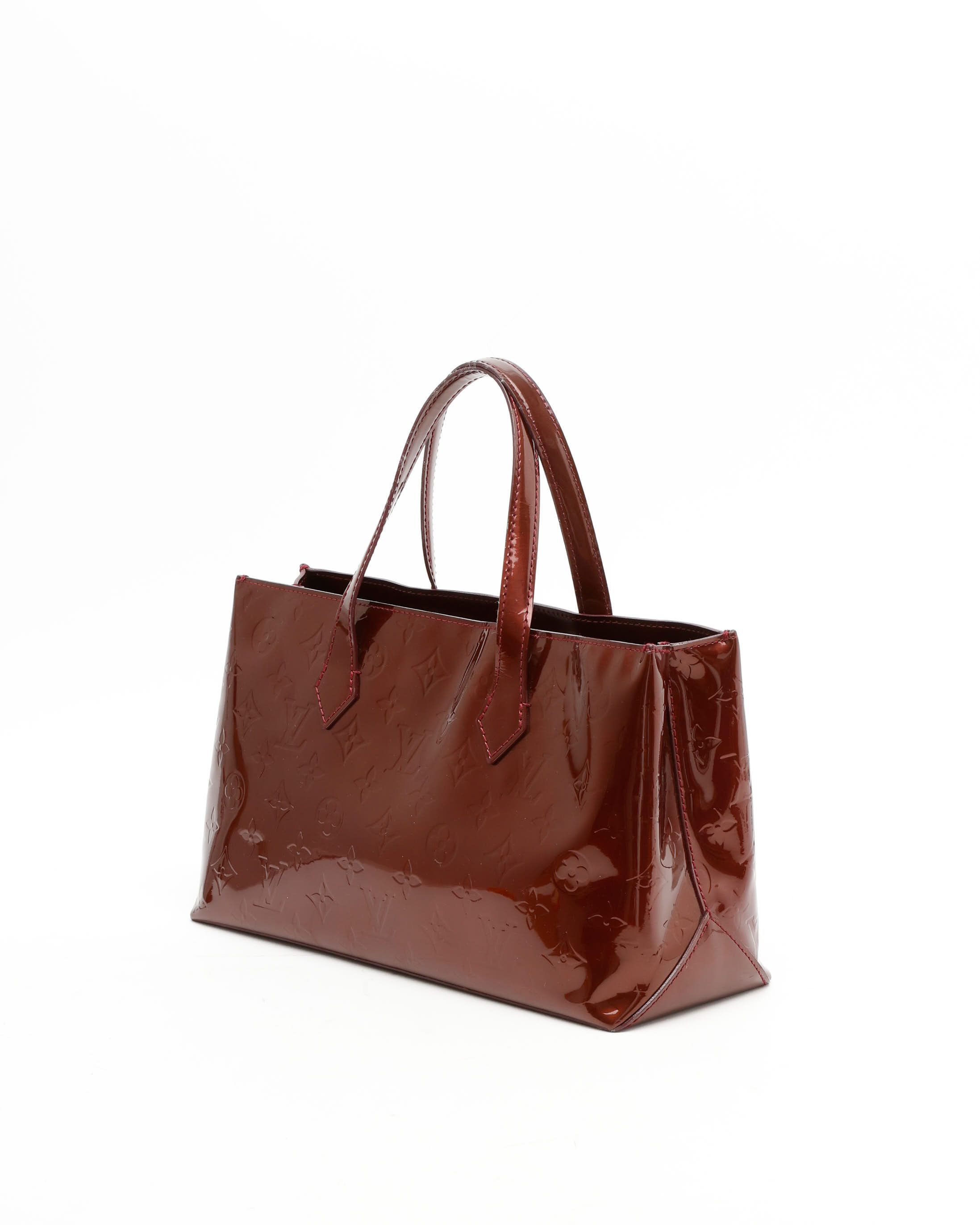 Pre-owned Louis Vuitton Vernis Wilshire Pm Bag