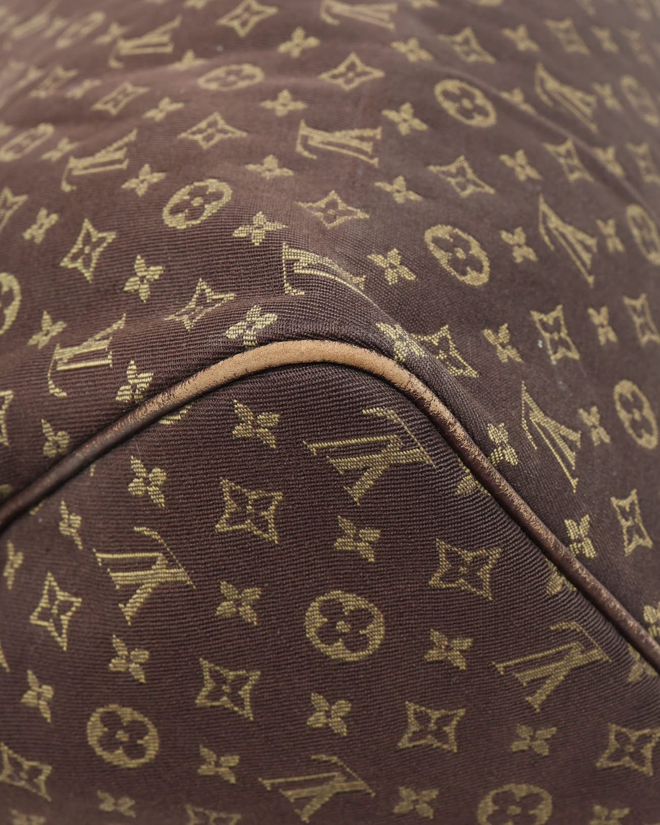 Pre-owned Louis Vuitton Mini Lin Speedy 30 Bag
