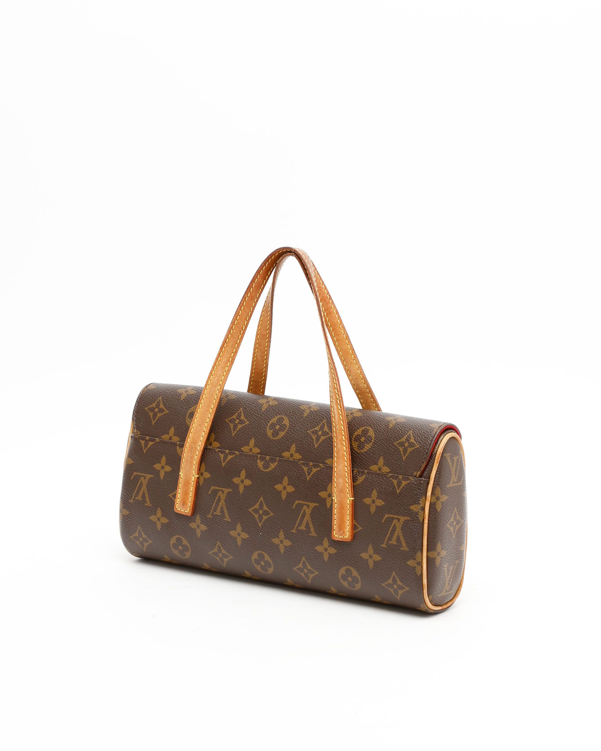 Pre-owned Louis Vuitton Monogram Sonatine Bag In Brown