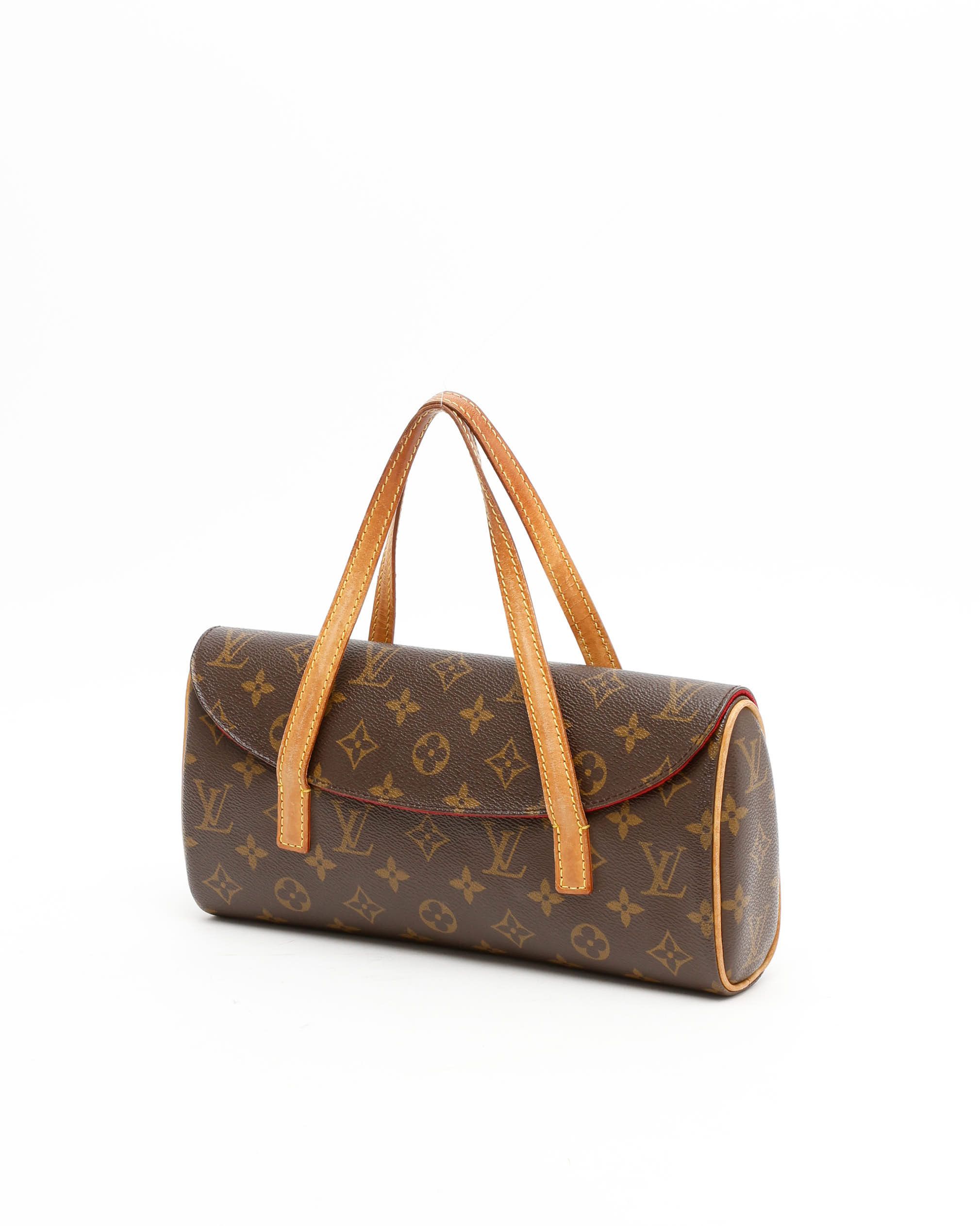 Pre-owned Louis Vuitton Monogram Sonatine Bag In Brown