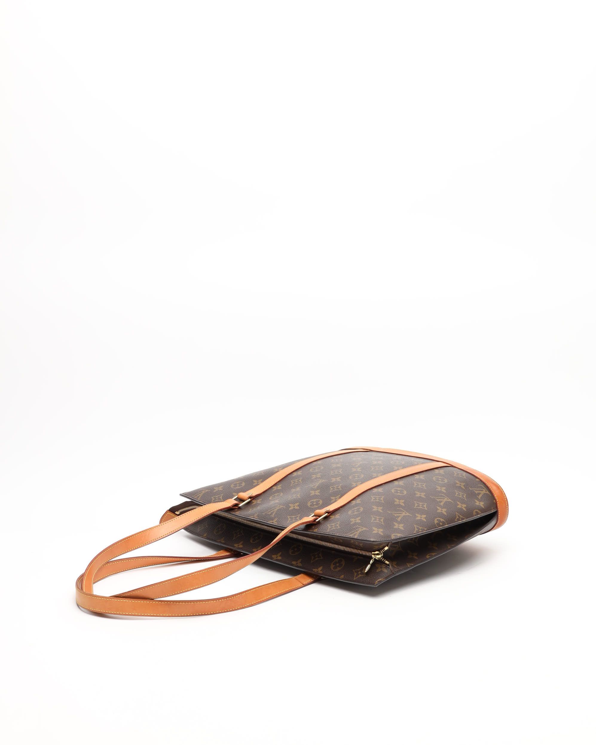 Pre-owned Louis Vuitton Monogram Babylone Bag In Brown