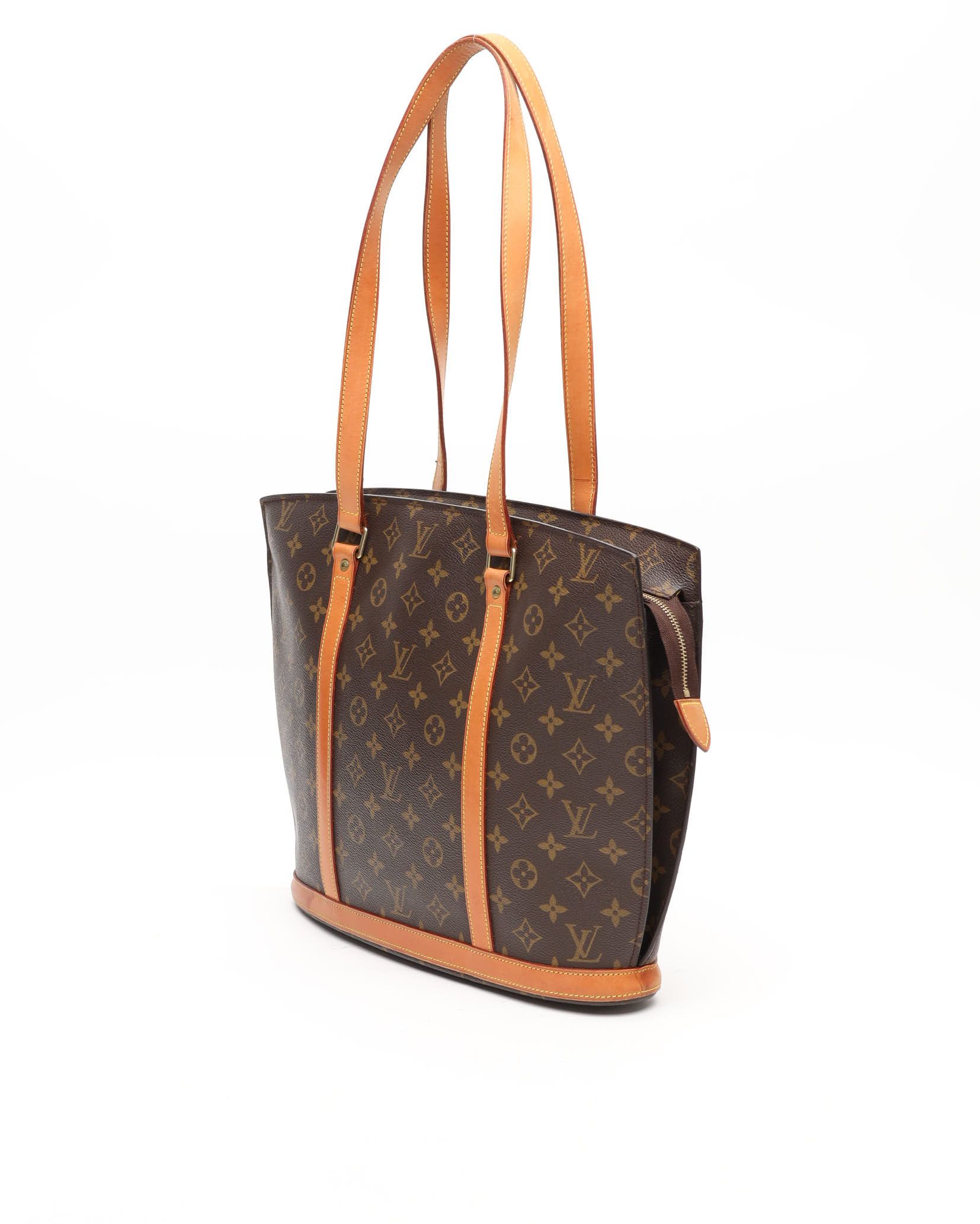 Pre-owned Louis Vuitton Monogram Babylone Bag In Brown