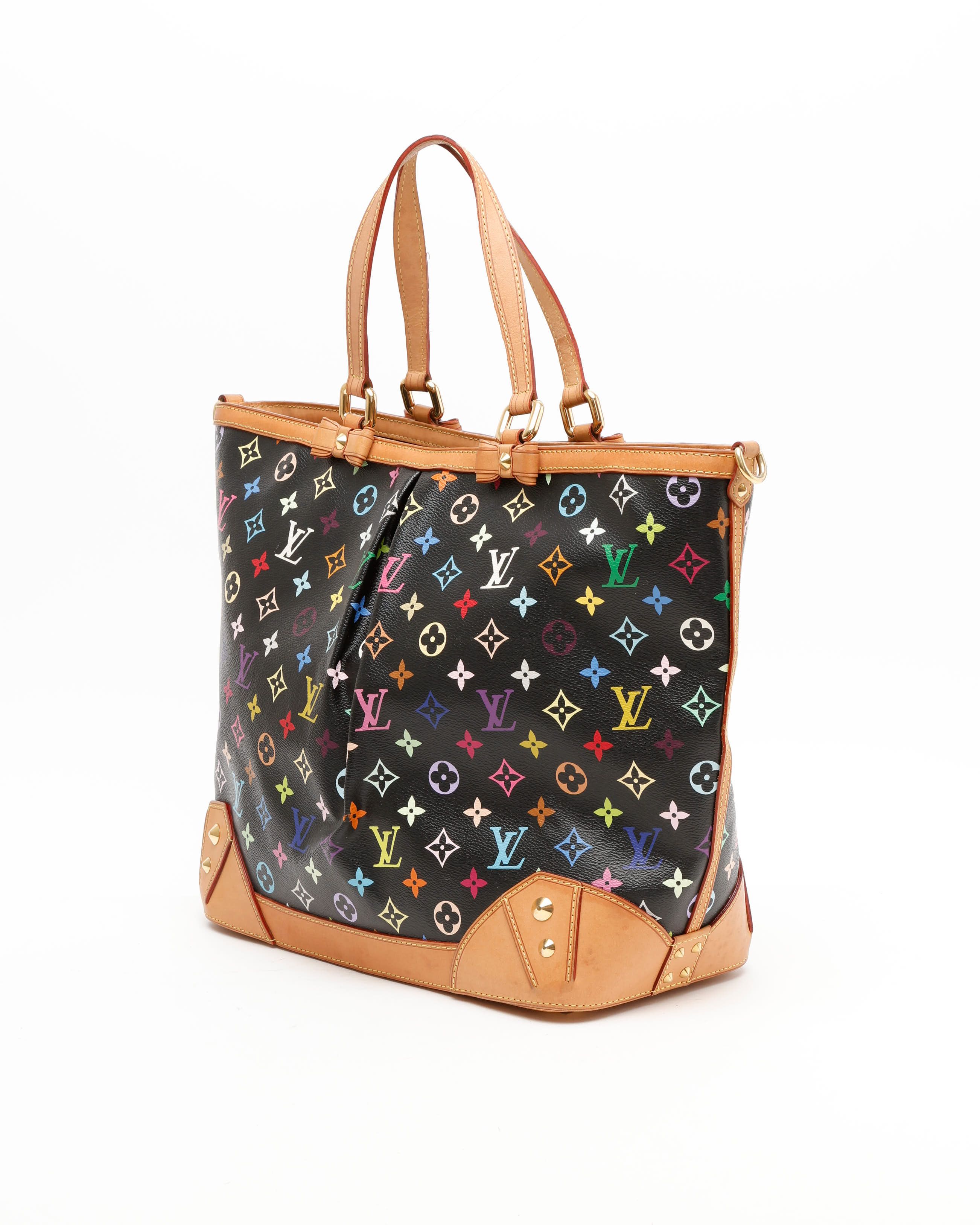 Pre-owned Louis Vuitton Murakami Charlene Mm Tote Bag In Multi