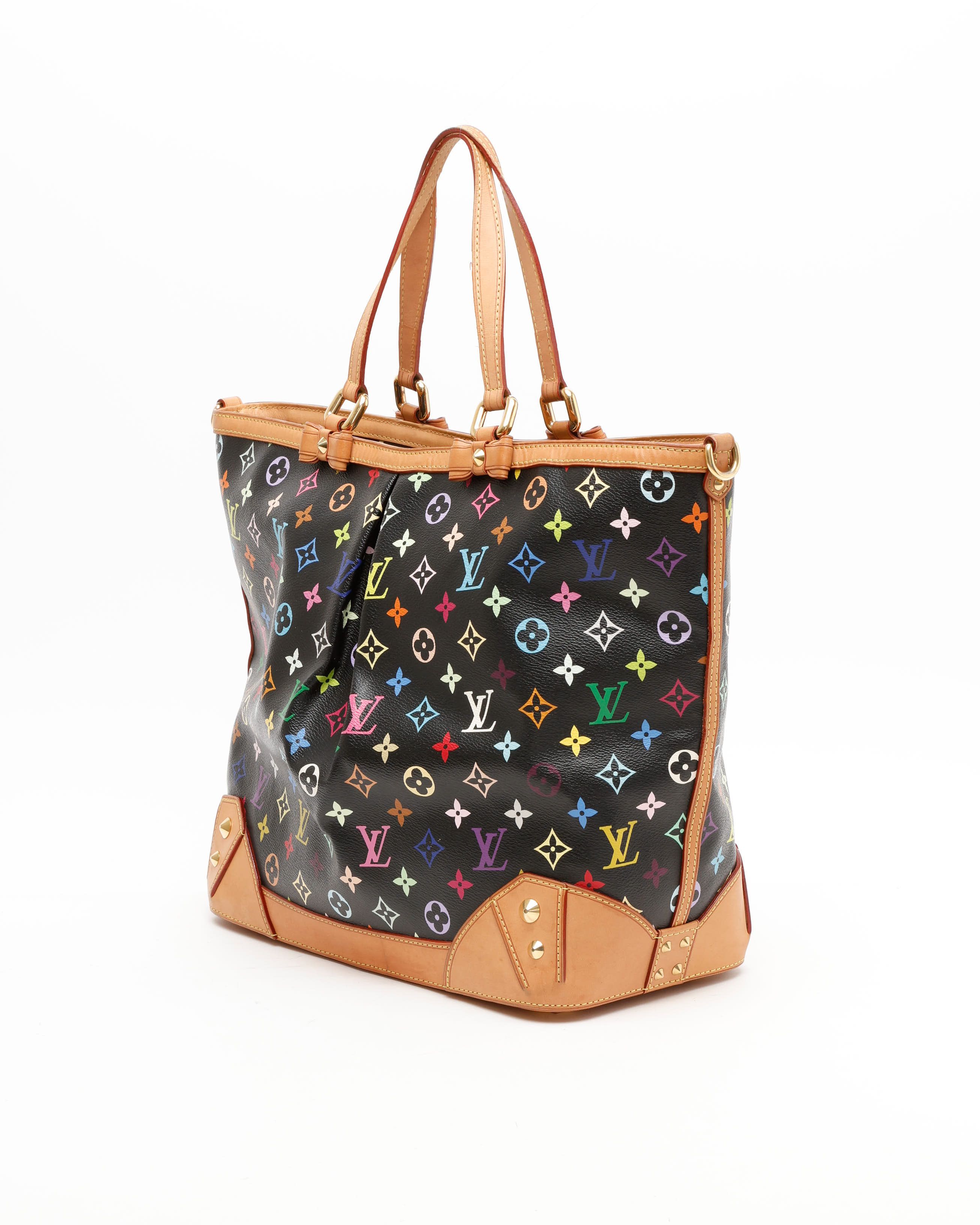 Pre-owned Louis Vuitton Murakami Charlene Mm Tote Bag In Multi