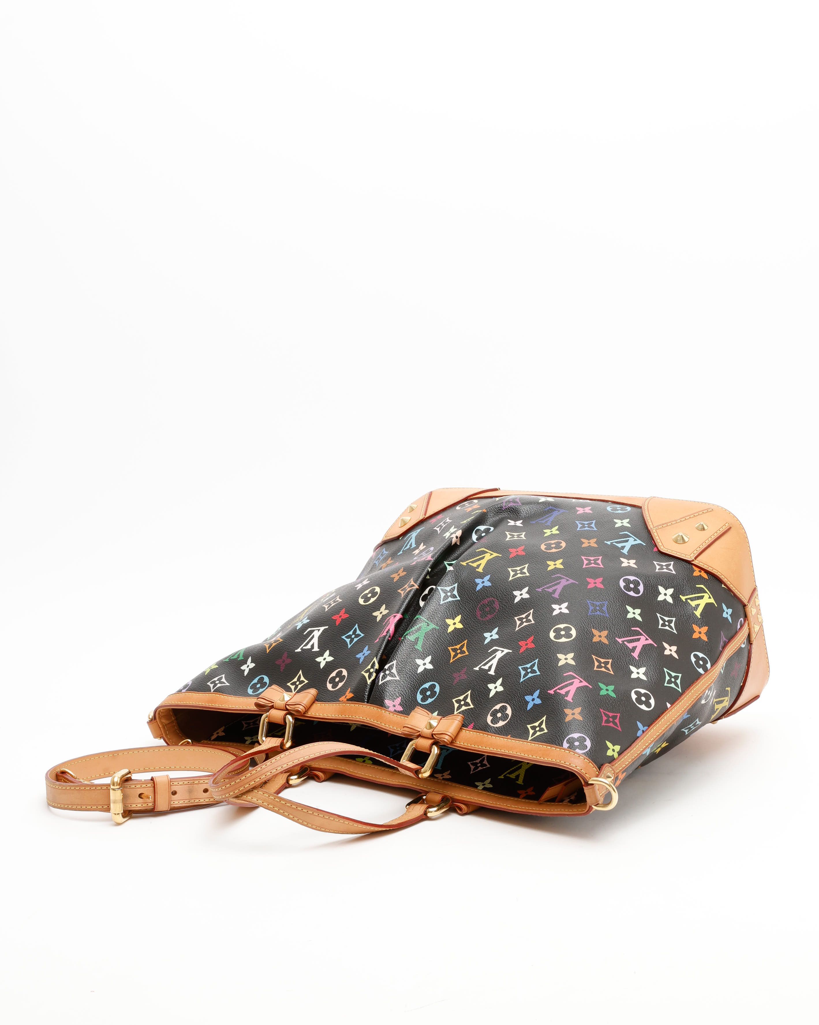 Pre-owned Louis Vuitton Murakami Charlene Mm Tote Bag In Multi