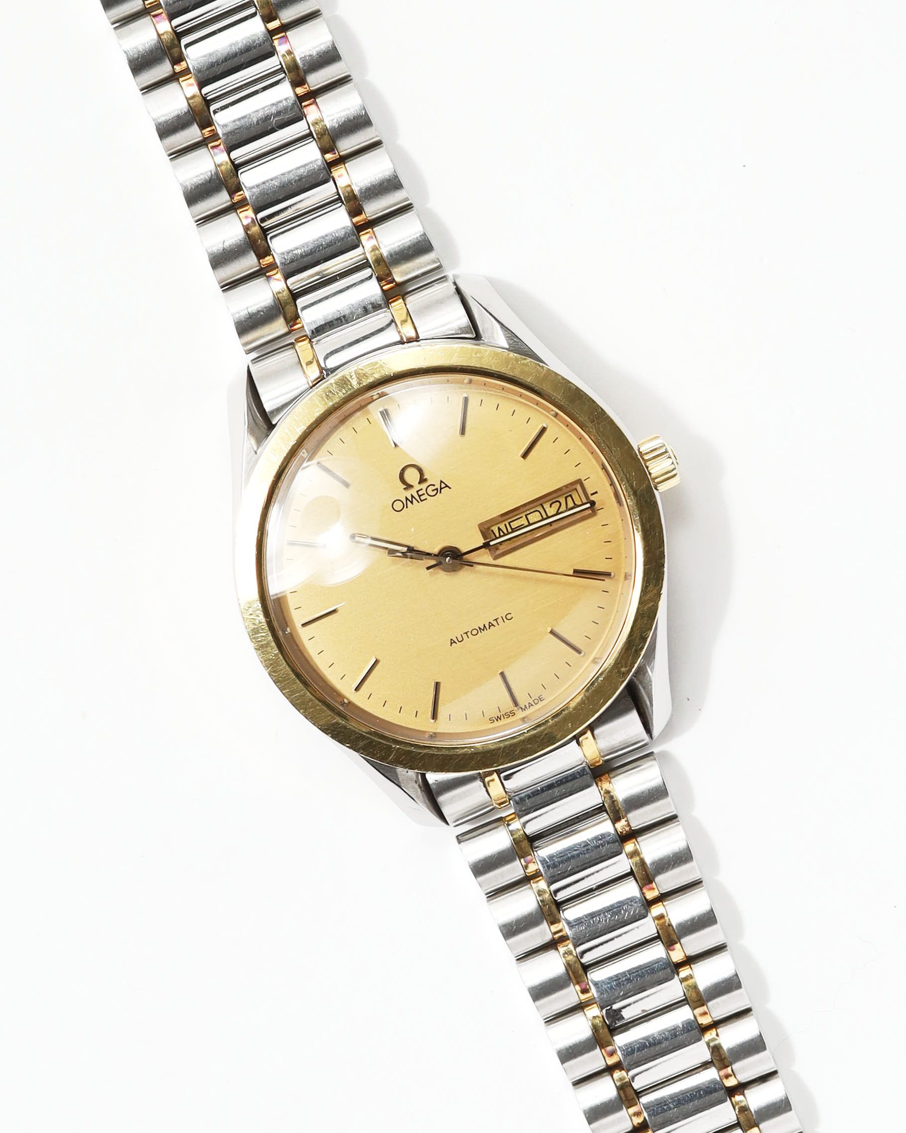 Omega Day-date Ref 36mm Ref 5120.10 Watch In Silver