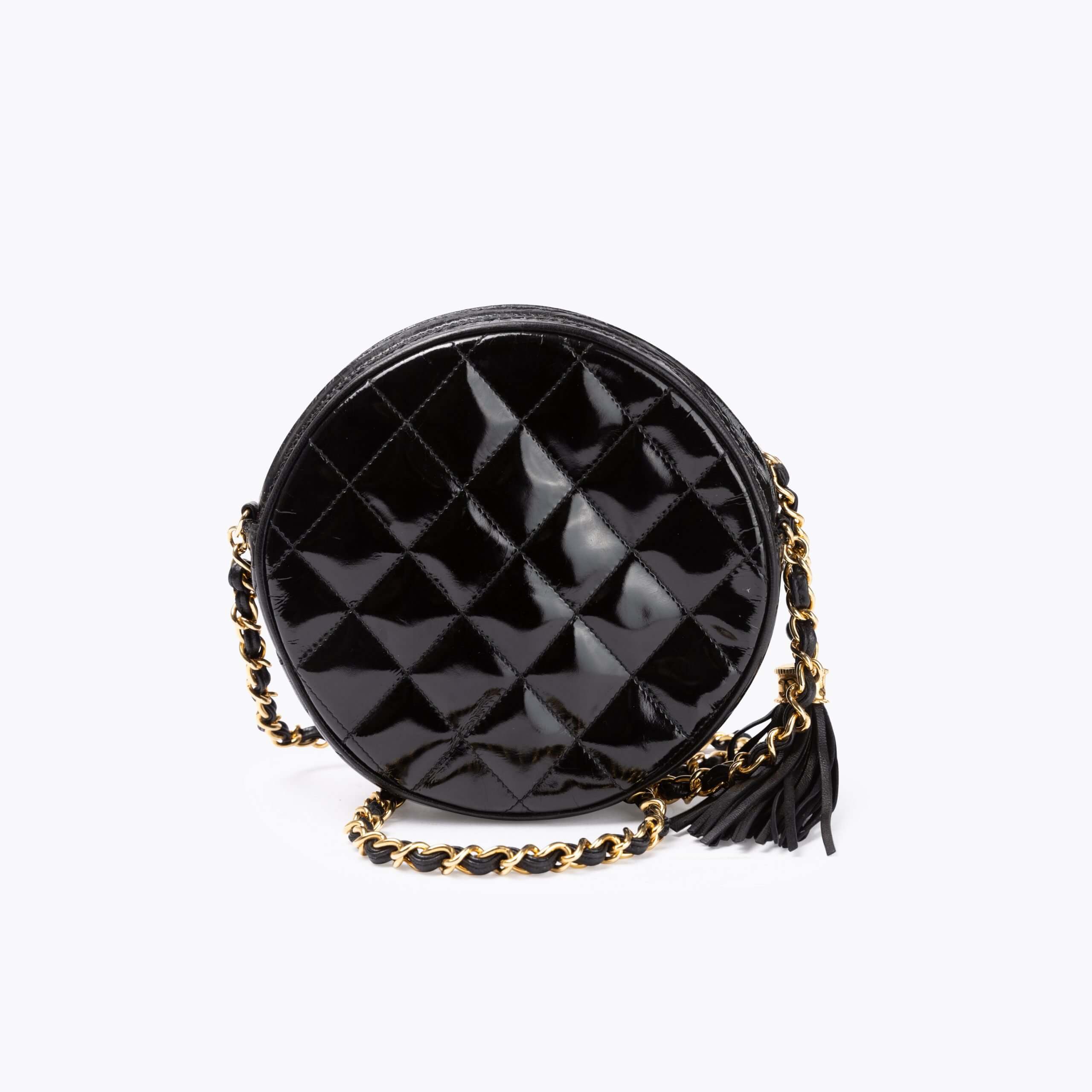 CHANEL Quilted Tassle Bag