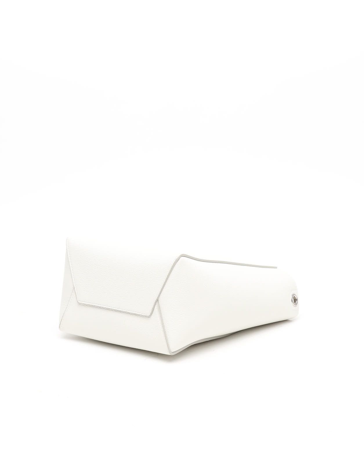 Celine Céline Small Sangle Bucket Bag In White