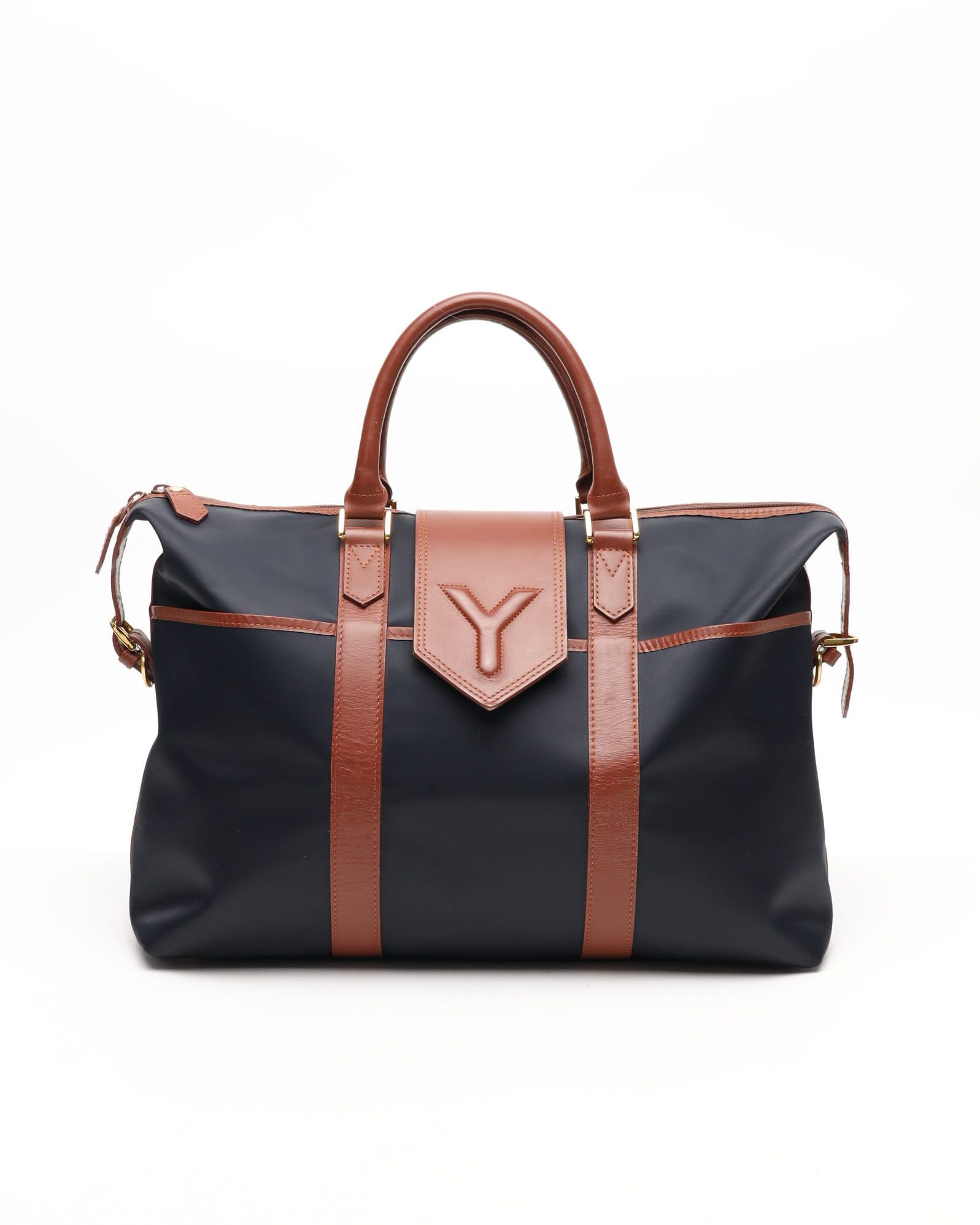 Saint Laurent Y Weekend Bag In Multi