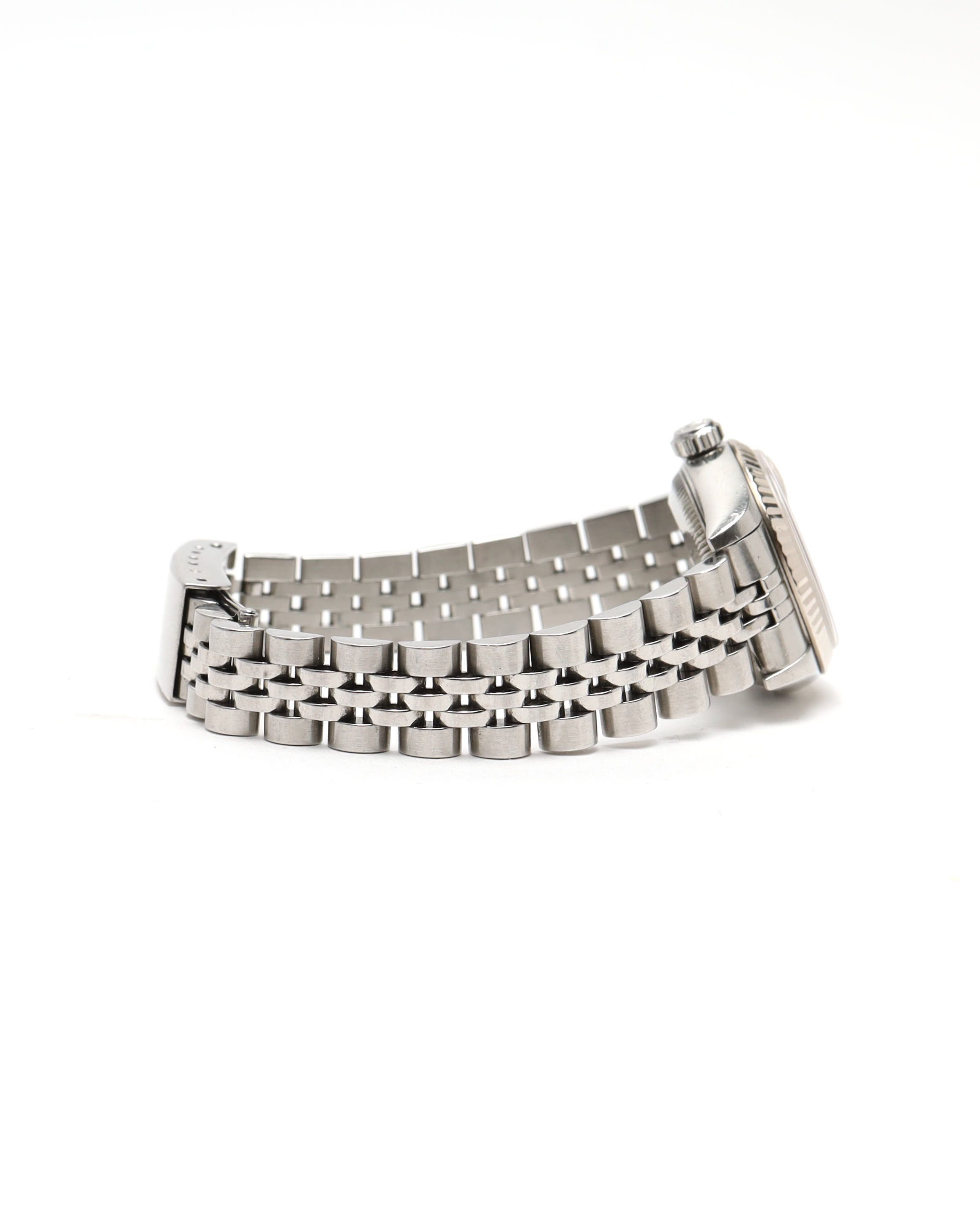 Rolex Lady-datejust 26mm Ref 79174 2002 Watch In Silver