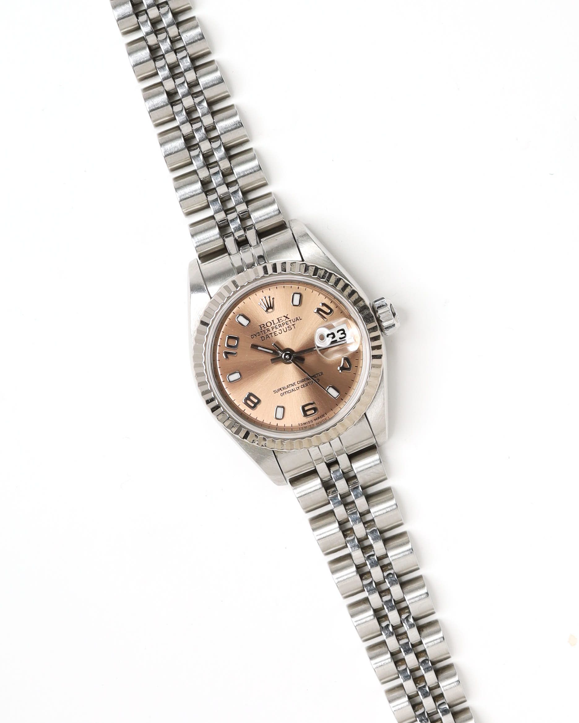 Rolex Lady-datejust 26mm Ref 79174 2002 Watch In Silver
