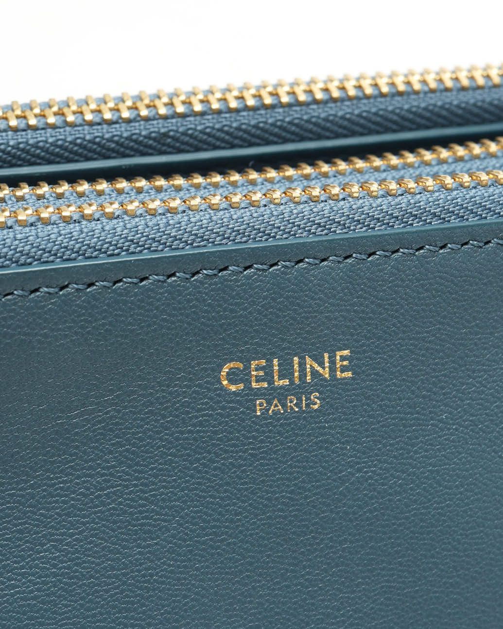 Celine Céline Trio Bag In Blue