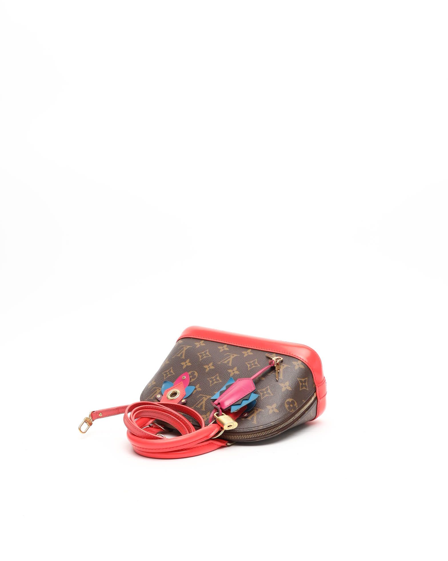 Pre-owned Louis Vuitton Monogram Totem Alma Bb Handbag In Multi