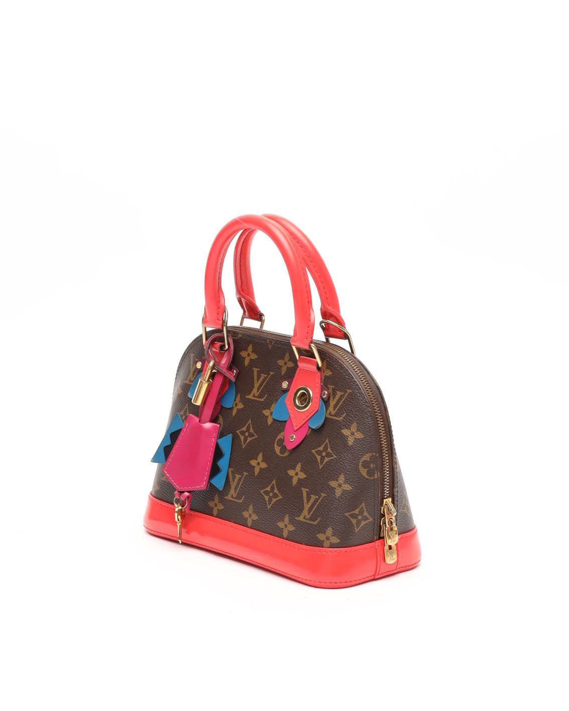 Pre-owned Louis Vuitton Monogram Totem Alma Bb Handbag In Multi