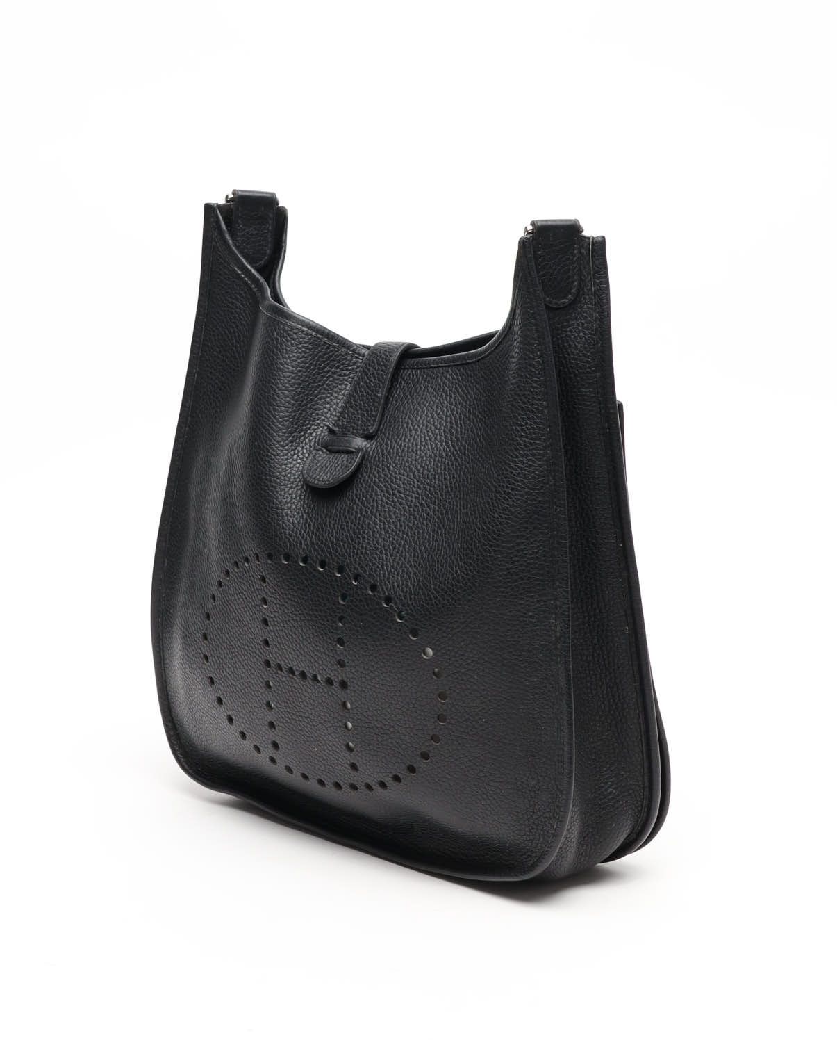 Pre-owned Hermes Hermès Clemence Evelyne Ii 33 Bag