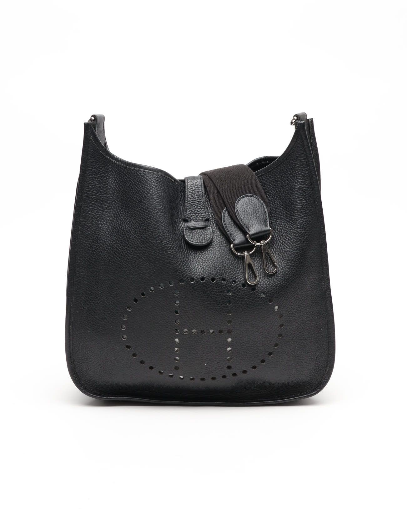 Pre-owned Hermes Hermès Clemence Evelyne Ii 33 Bag