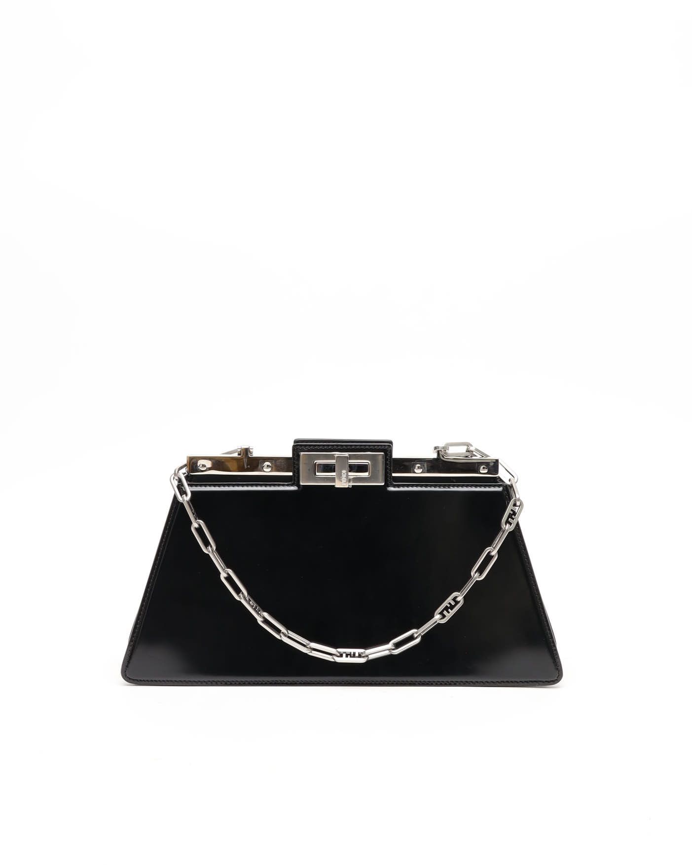 Fendi Medium Peekaboo Cut Chain Bag