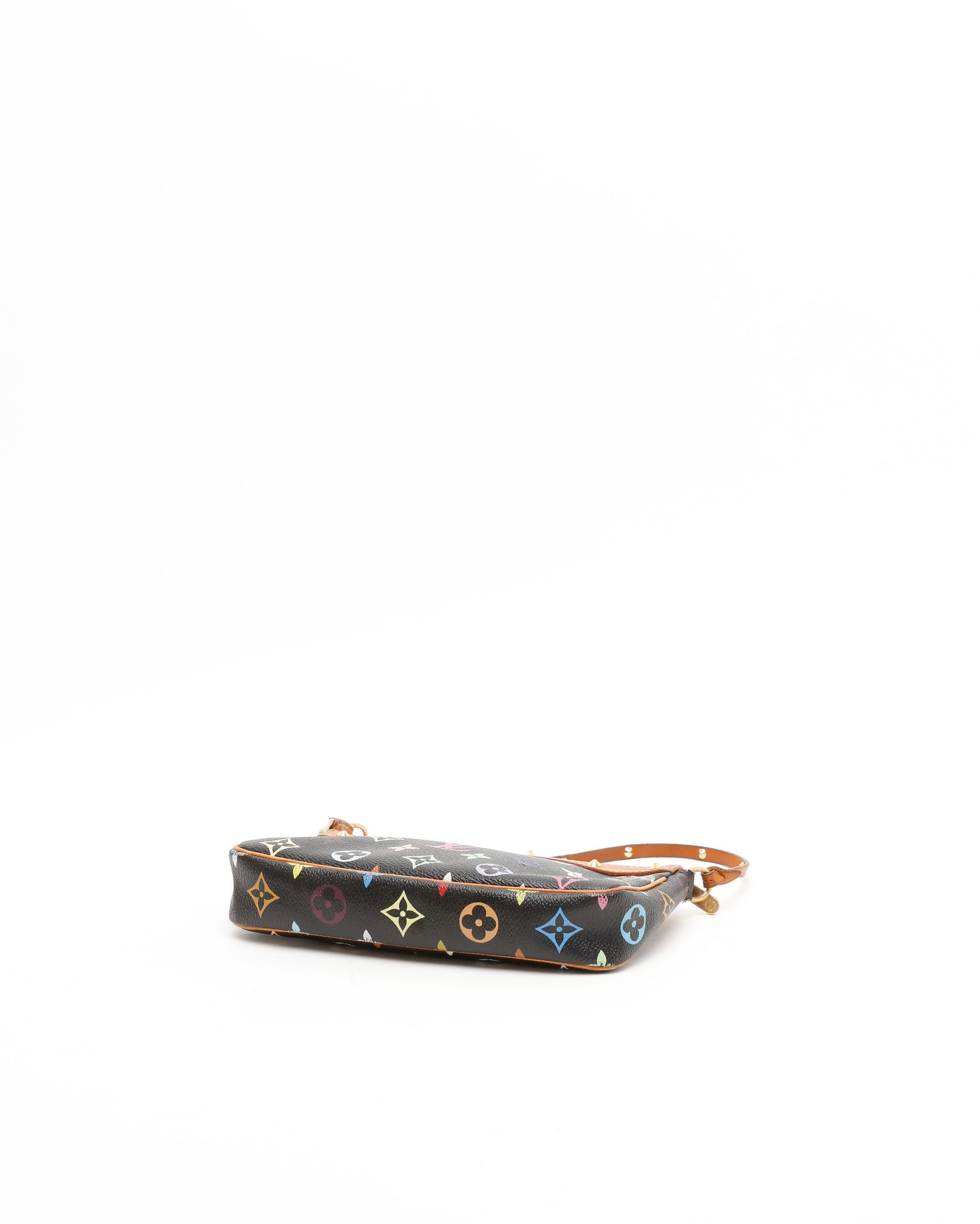 Pre-owned Louis Vuitton Murakami Pochette Accessoires Bag In Multi
