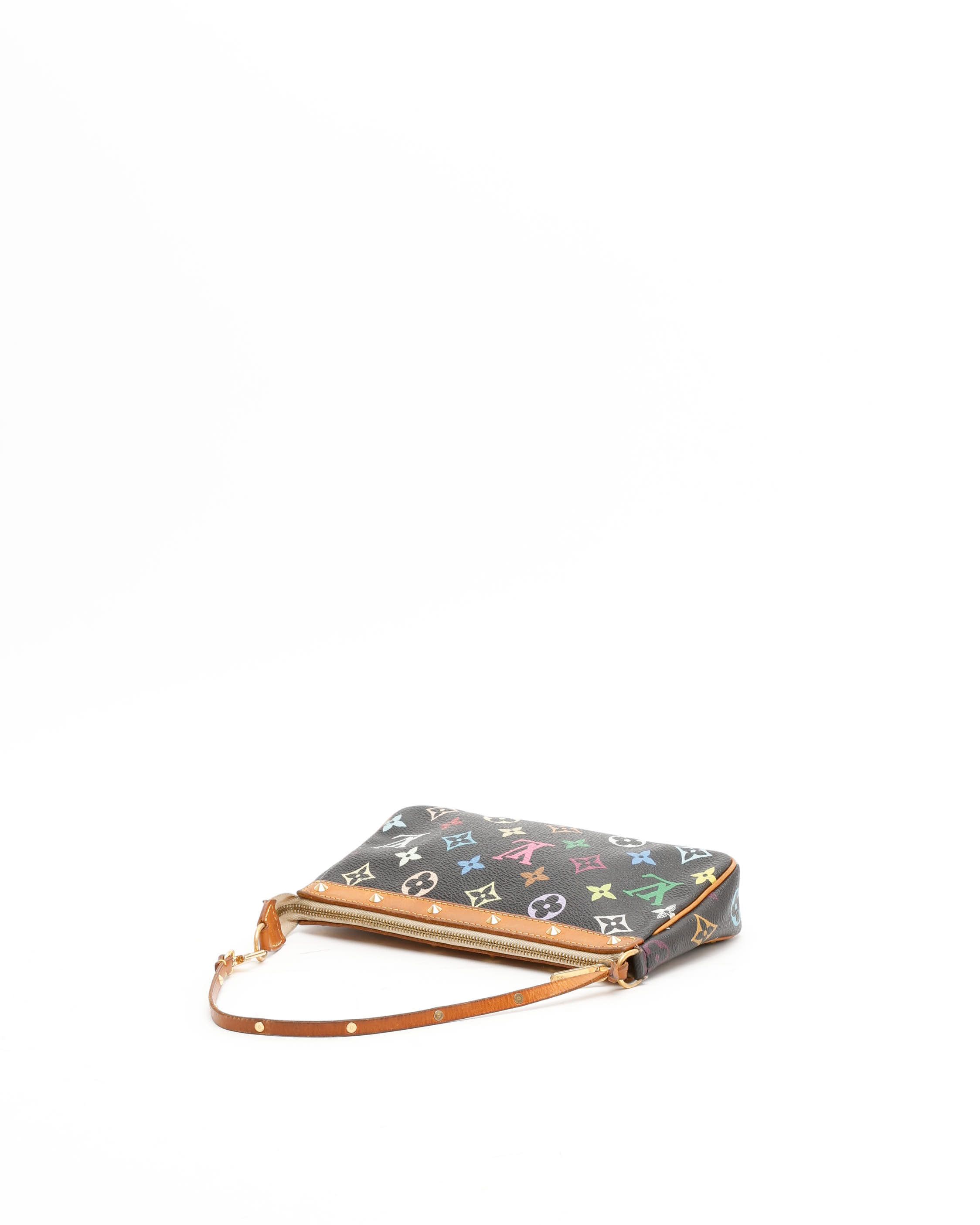 Pre-owned Louis Vuitton Murakami Pochette Accessoires Bag In Multi