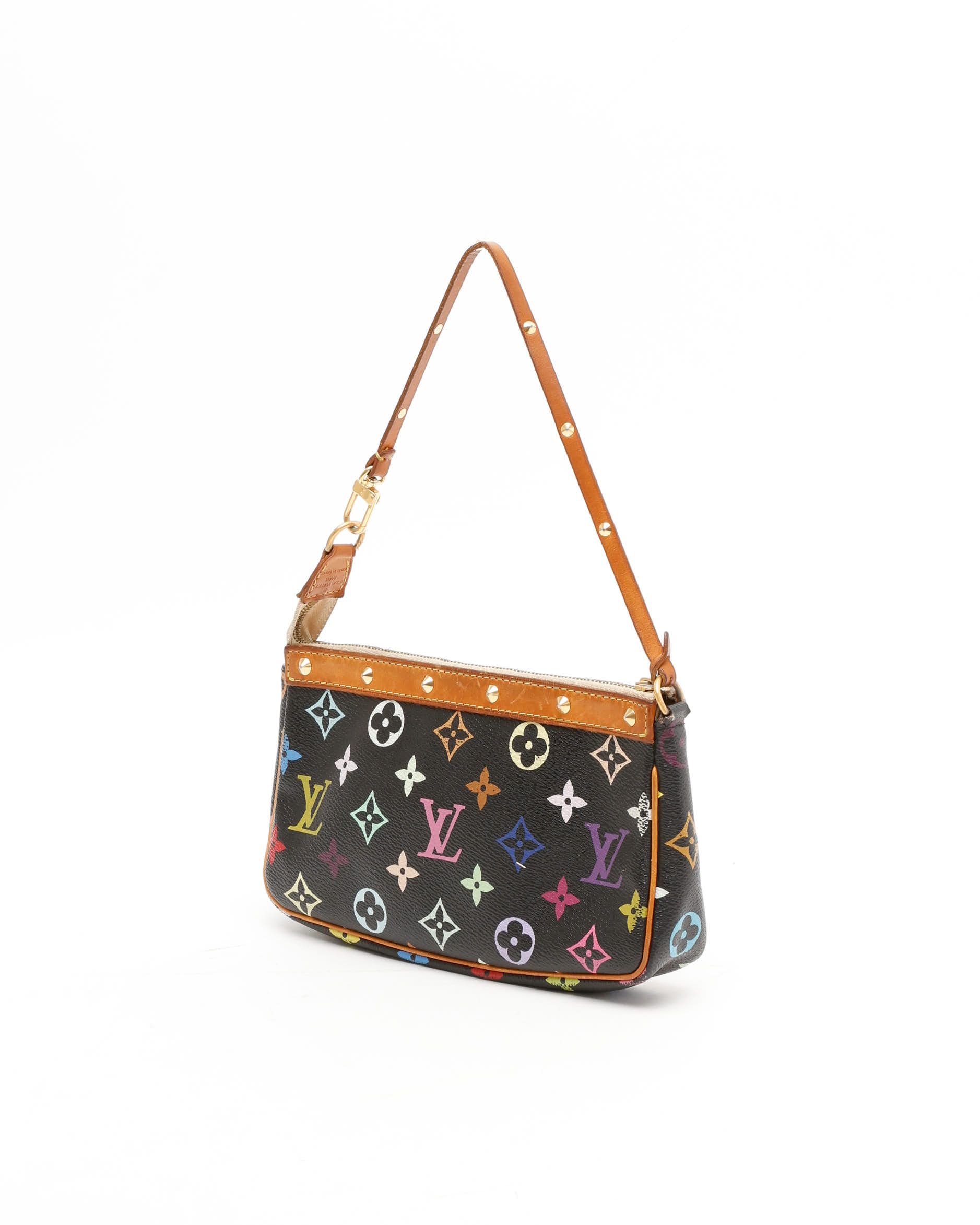 Pre-owned Louis Vuitton Murakami Pochette Accessoires Bag In Multi