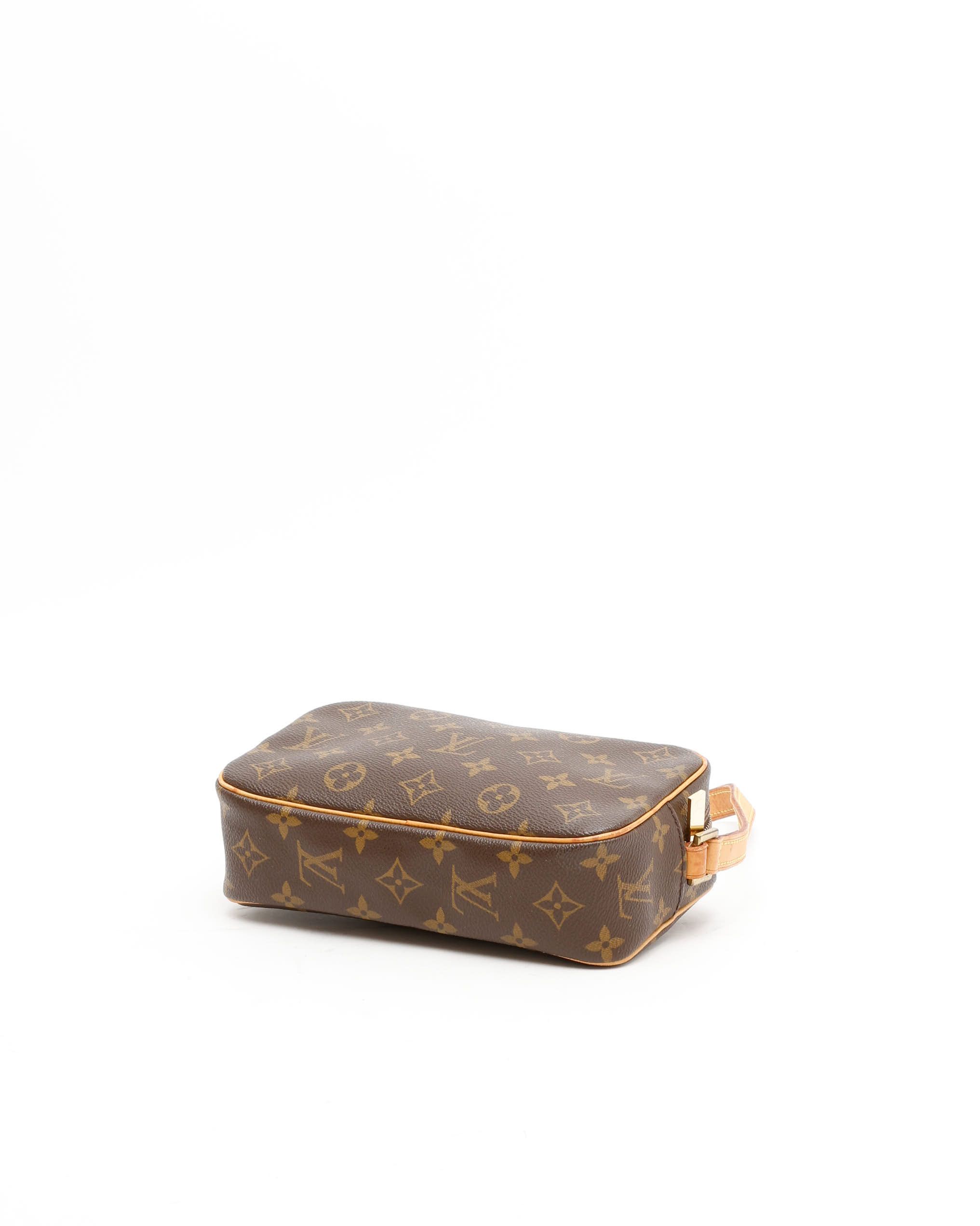 Pre-owned Louis Vuitton Monogram Pochette Cité Bag In Brown
