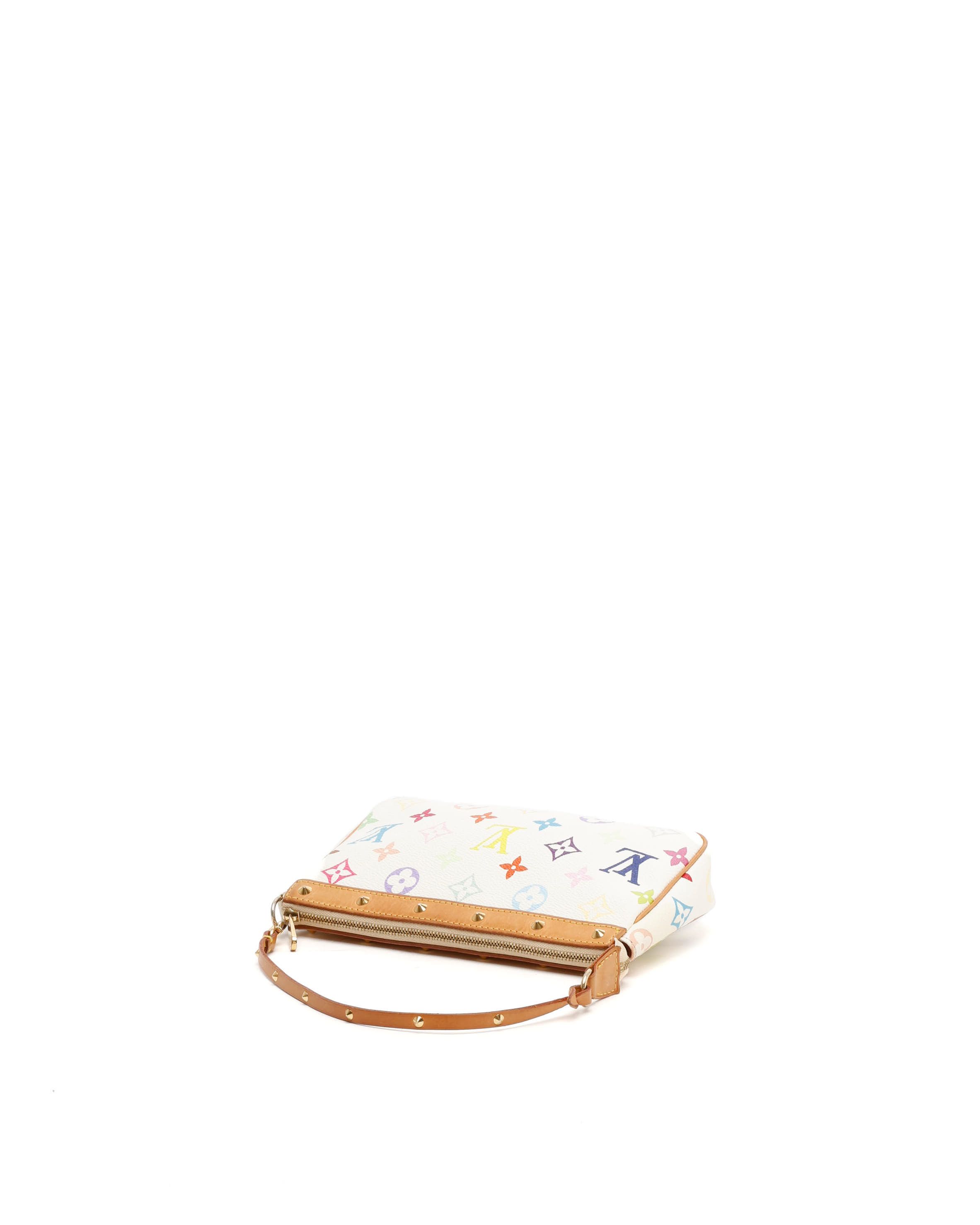 Pre-owned Louis Vuitton Murakami Pochette Accessoires Bag In Multi