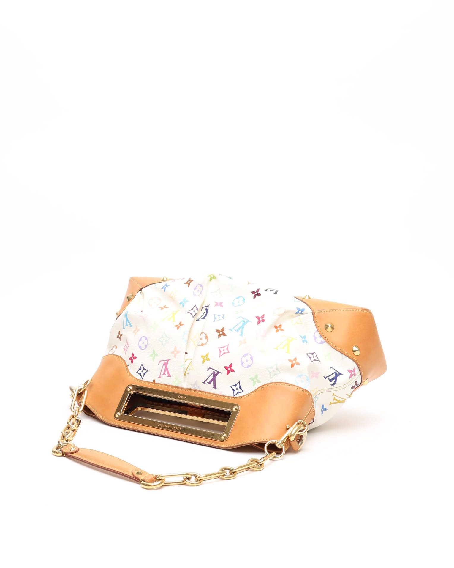 Pre-owned Louis Vuitton Murakami Judy Mm Bag In Multi