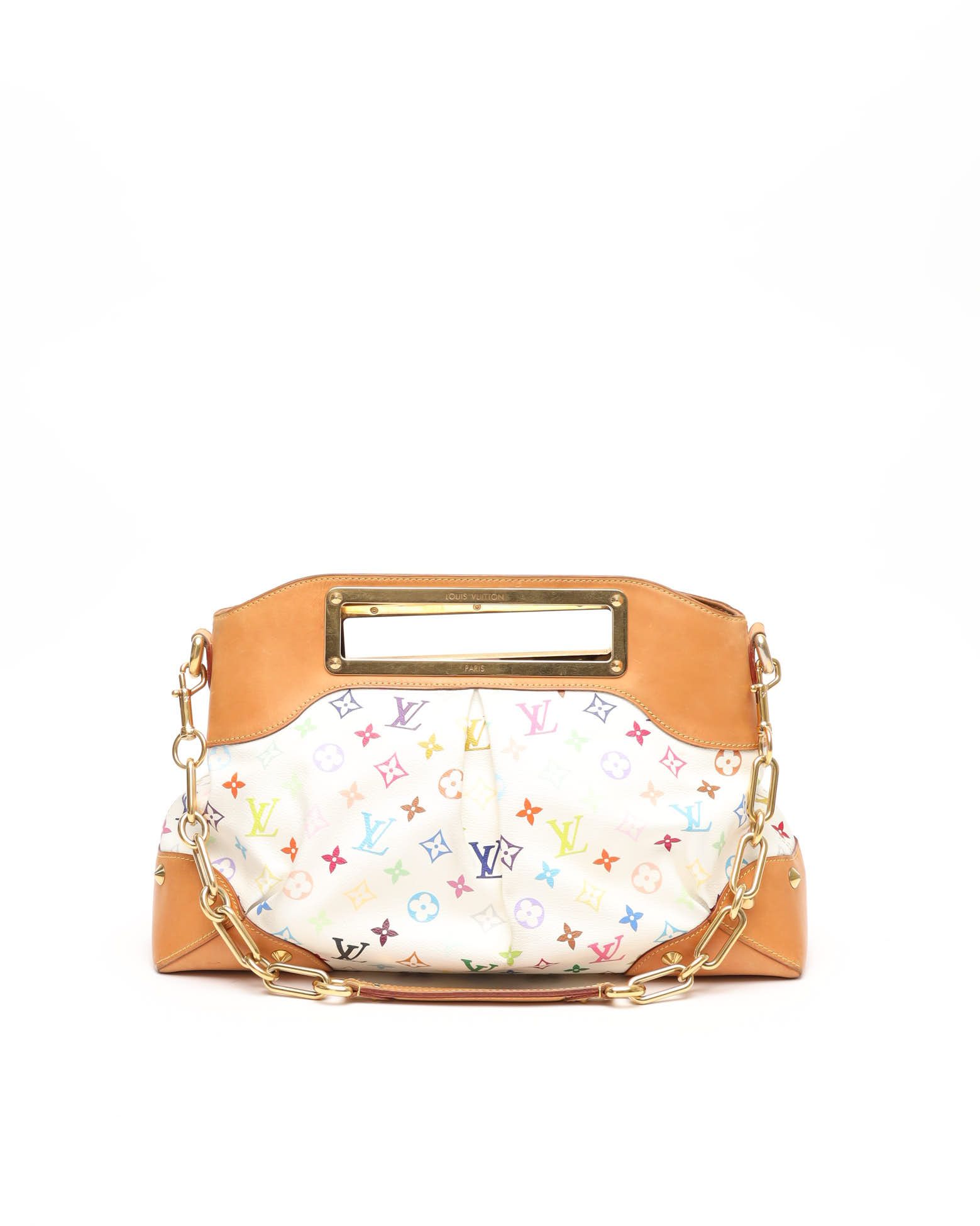 Pre-owned Louis Vuitton Murakami Judy Mm Bag In Multi