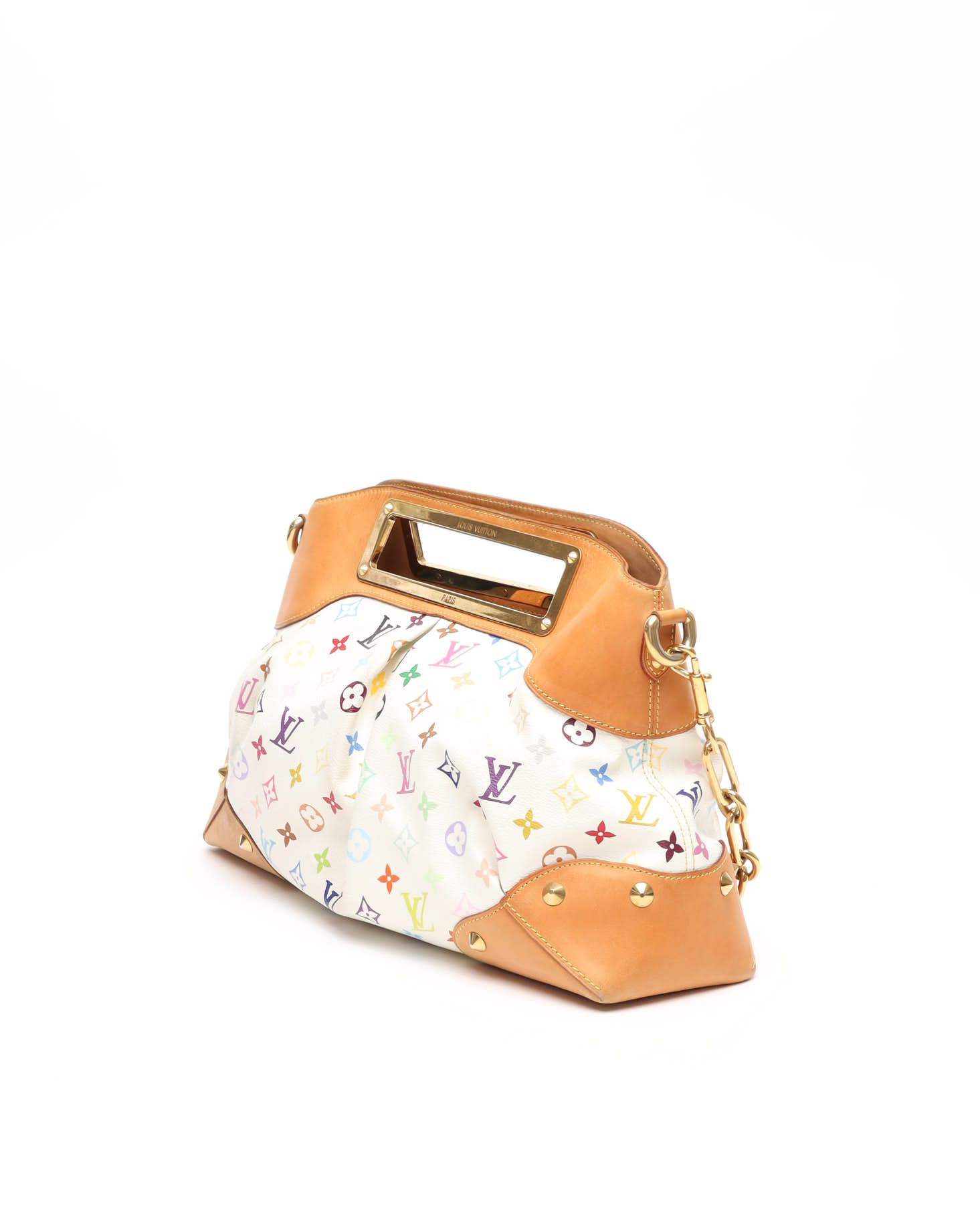 Pre-owned Louis Vuitton Murakami Judy Mm Bag In Multi