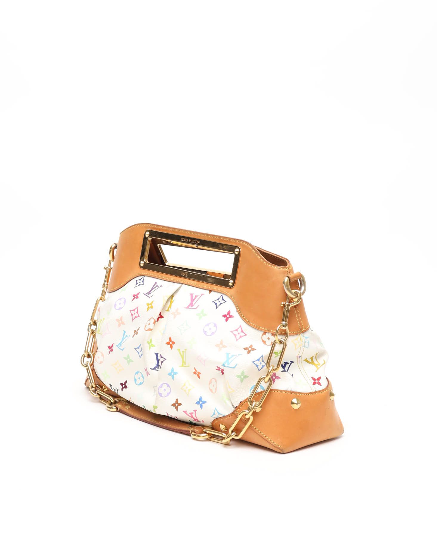 Pre-owned Louis Vuitton Murakami Judy Mm Bag In Multi