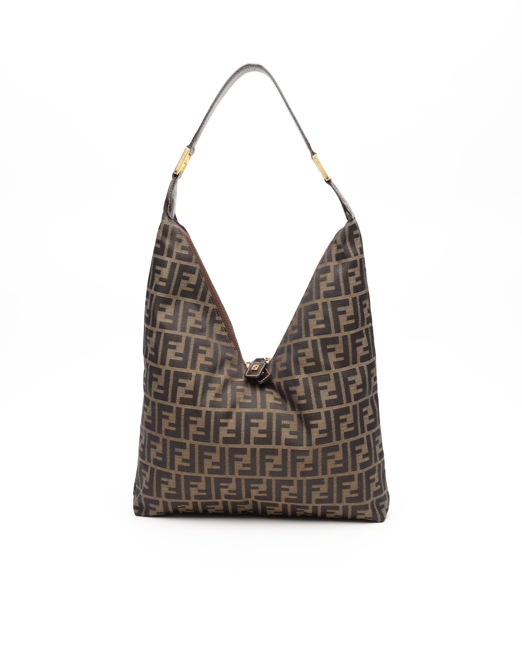 Fendi Large Zucca Shoulder Bag