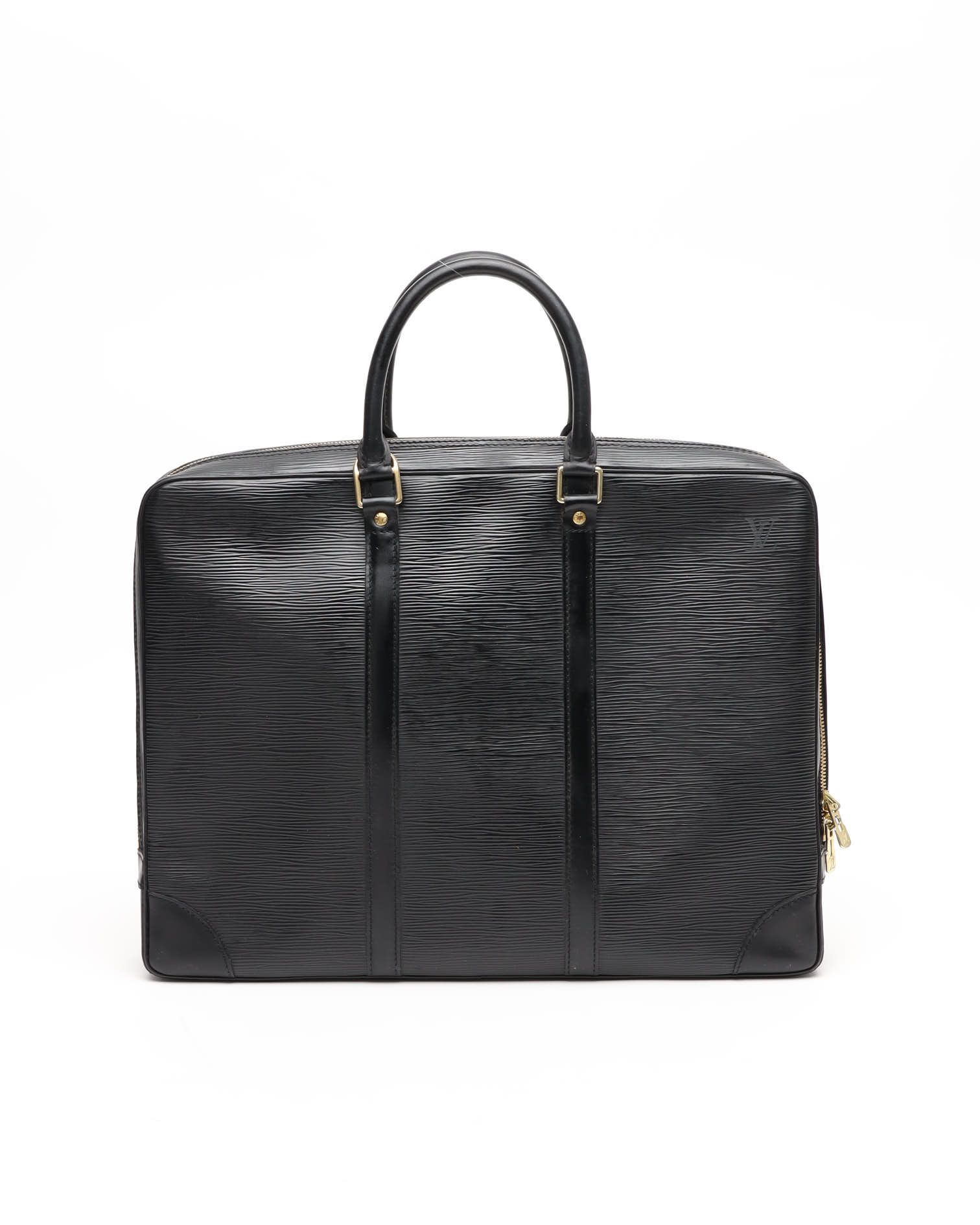 Louis Vuitton Epi Porte Documents Voyage Business Bag