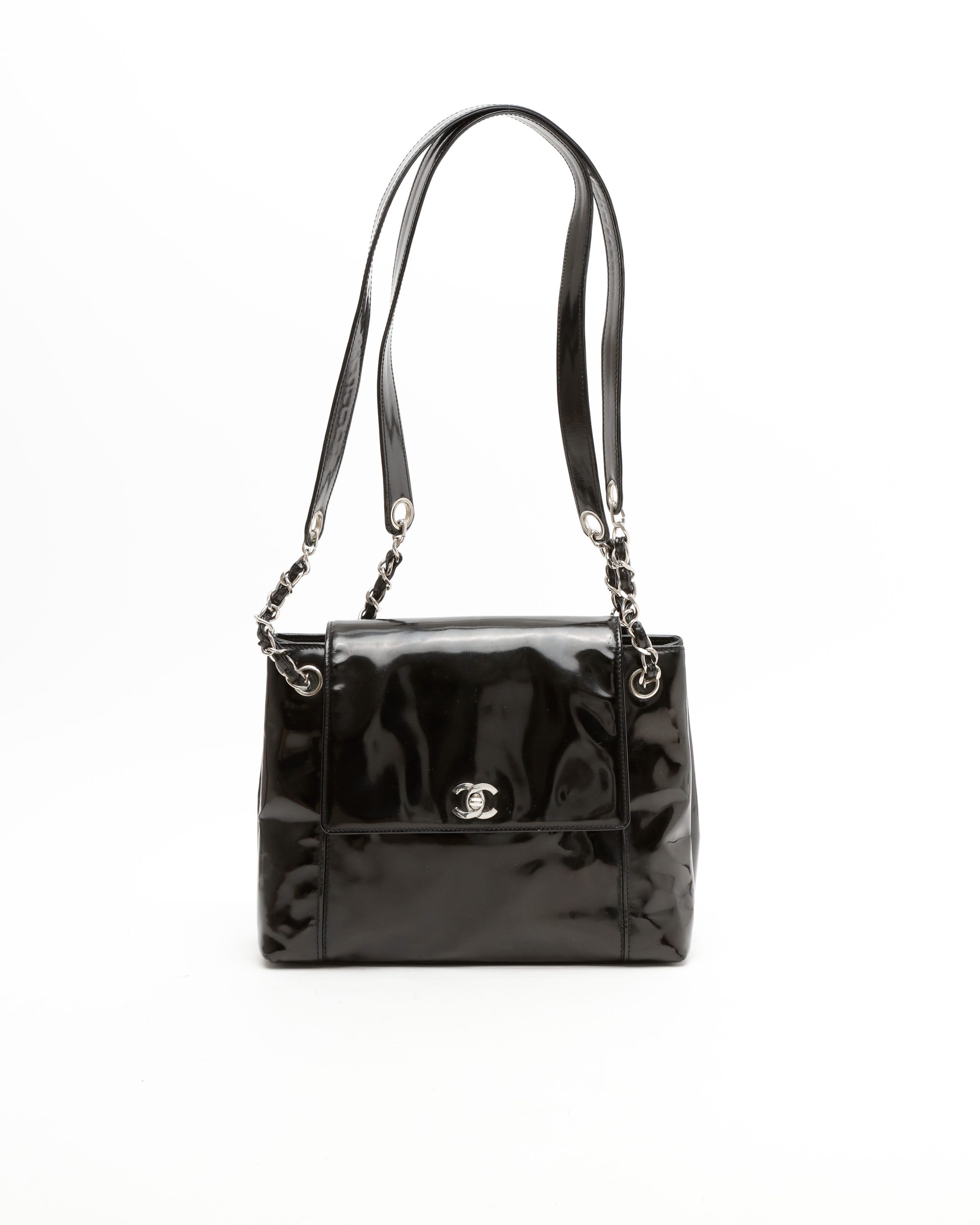 Chanel Patent CC Chain Bag