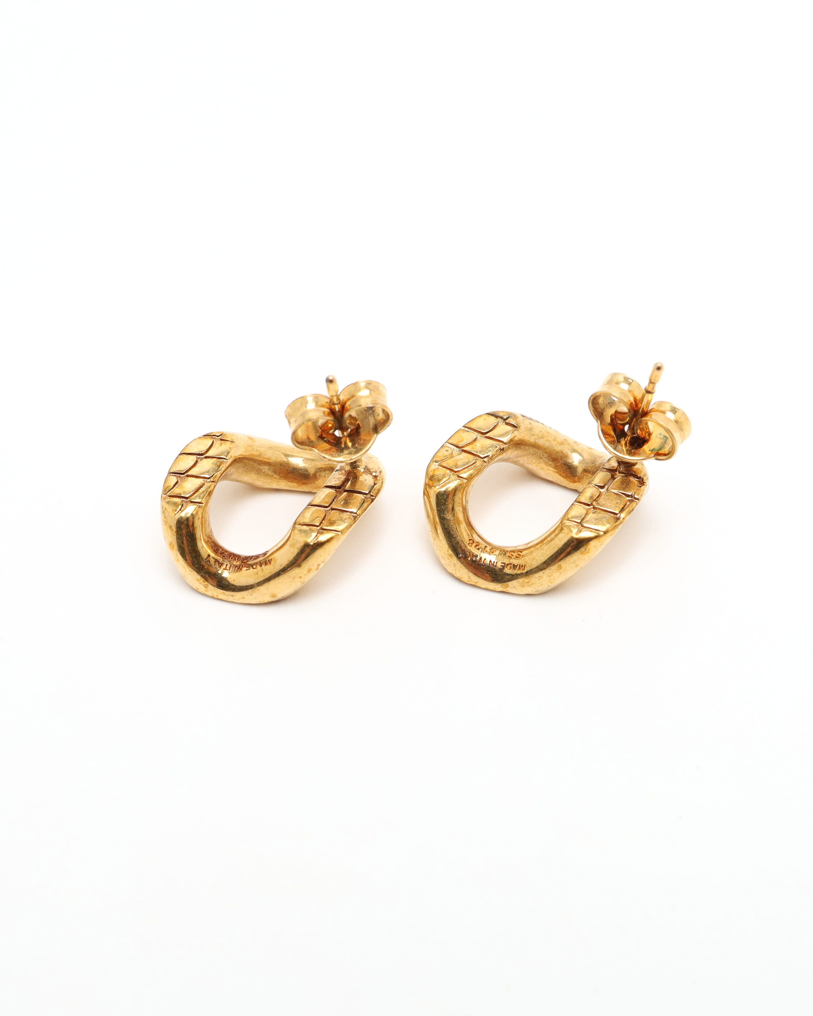 Celine Céline Gold-tone Earrings In Gold