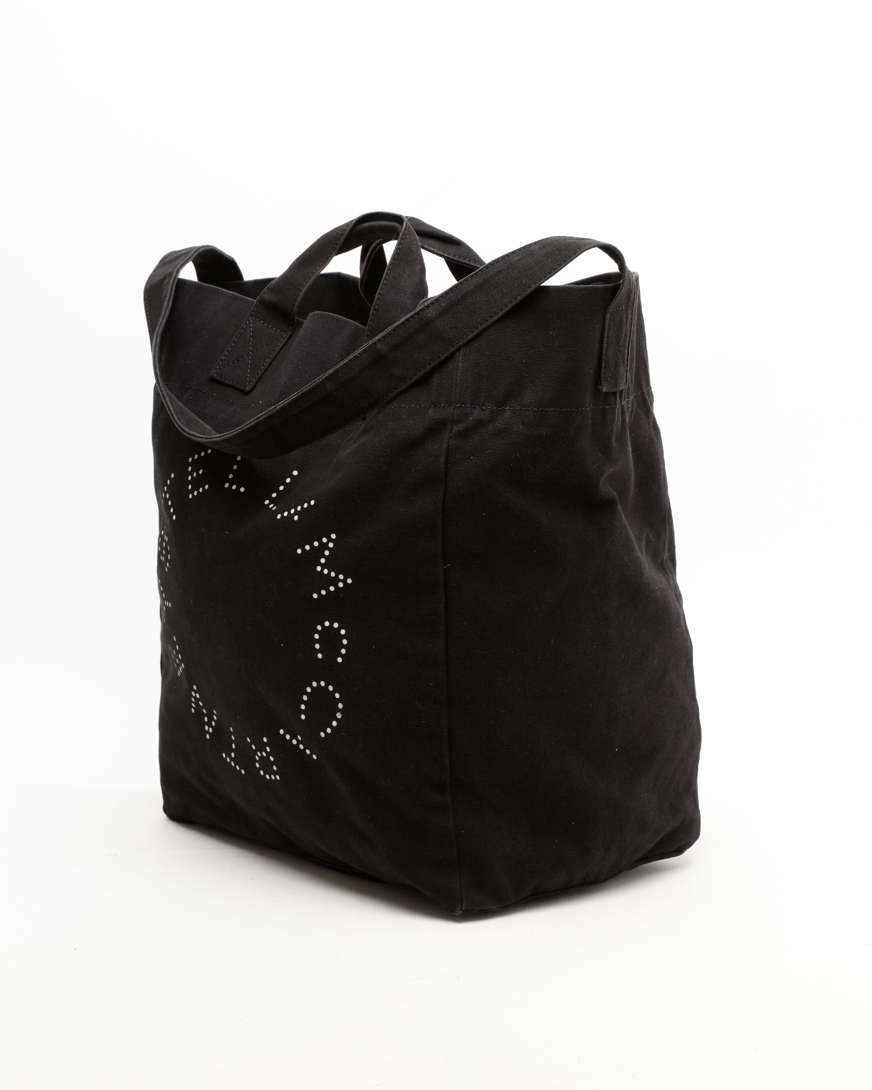 Stella Mccartney Logo Tote Bag In Black