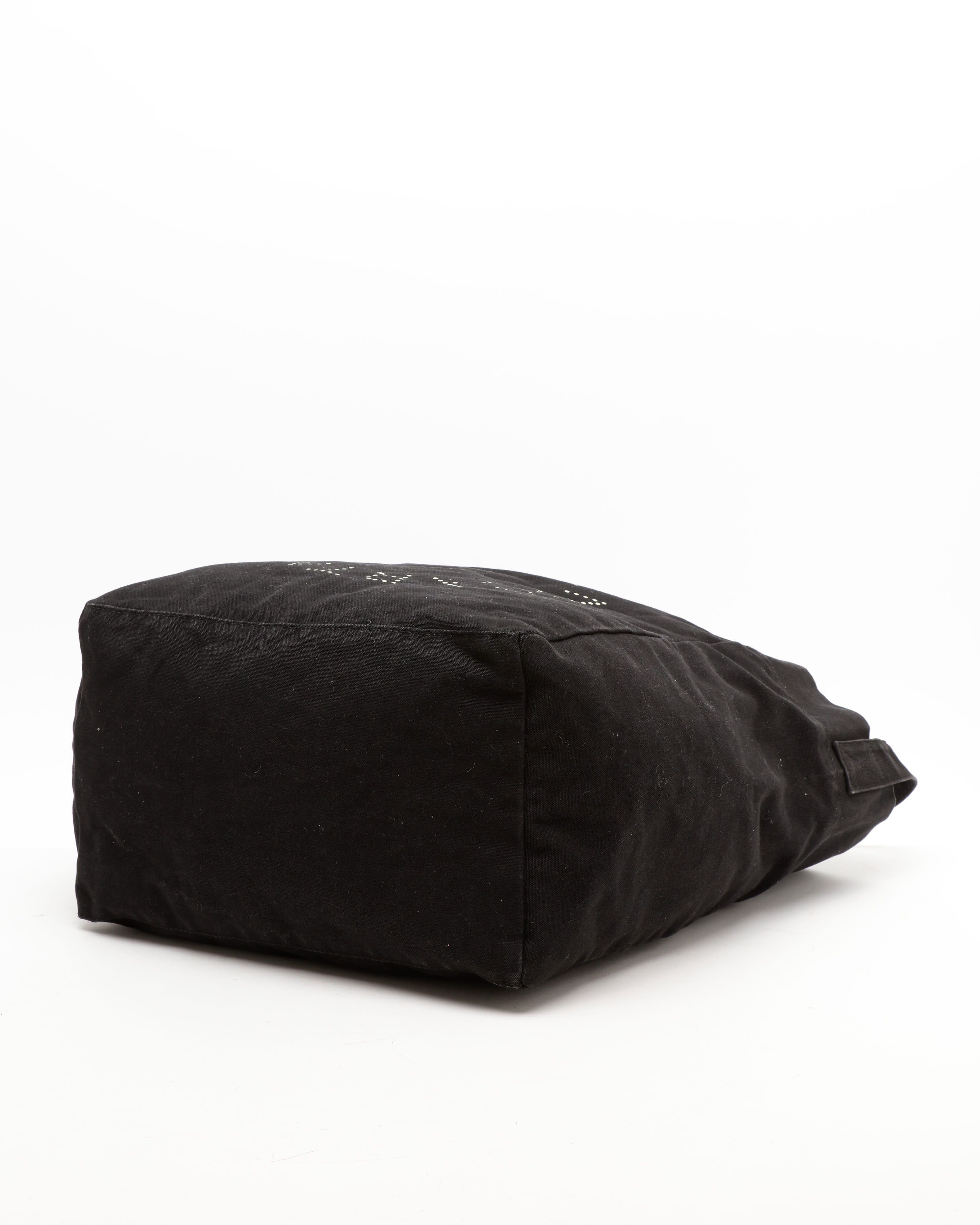 Stella Mccartney Logo Tote Bag In Black