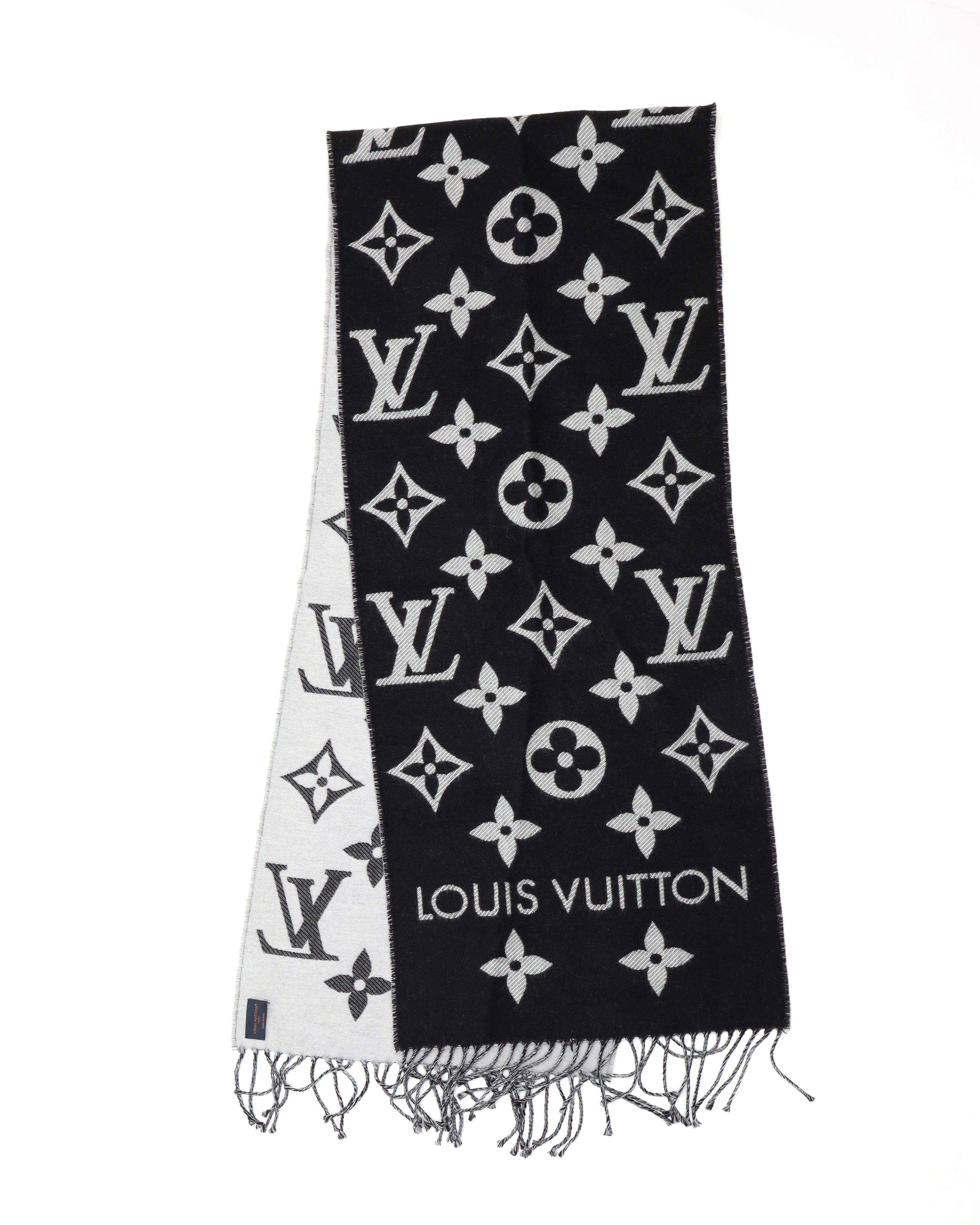Pre-owned Louis Vuitton Reykjavik Cashmere Scarf In Multi