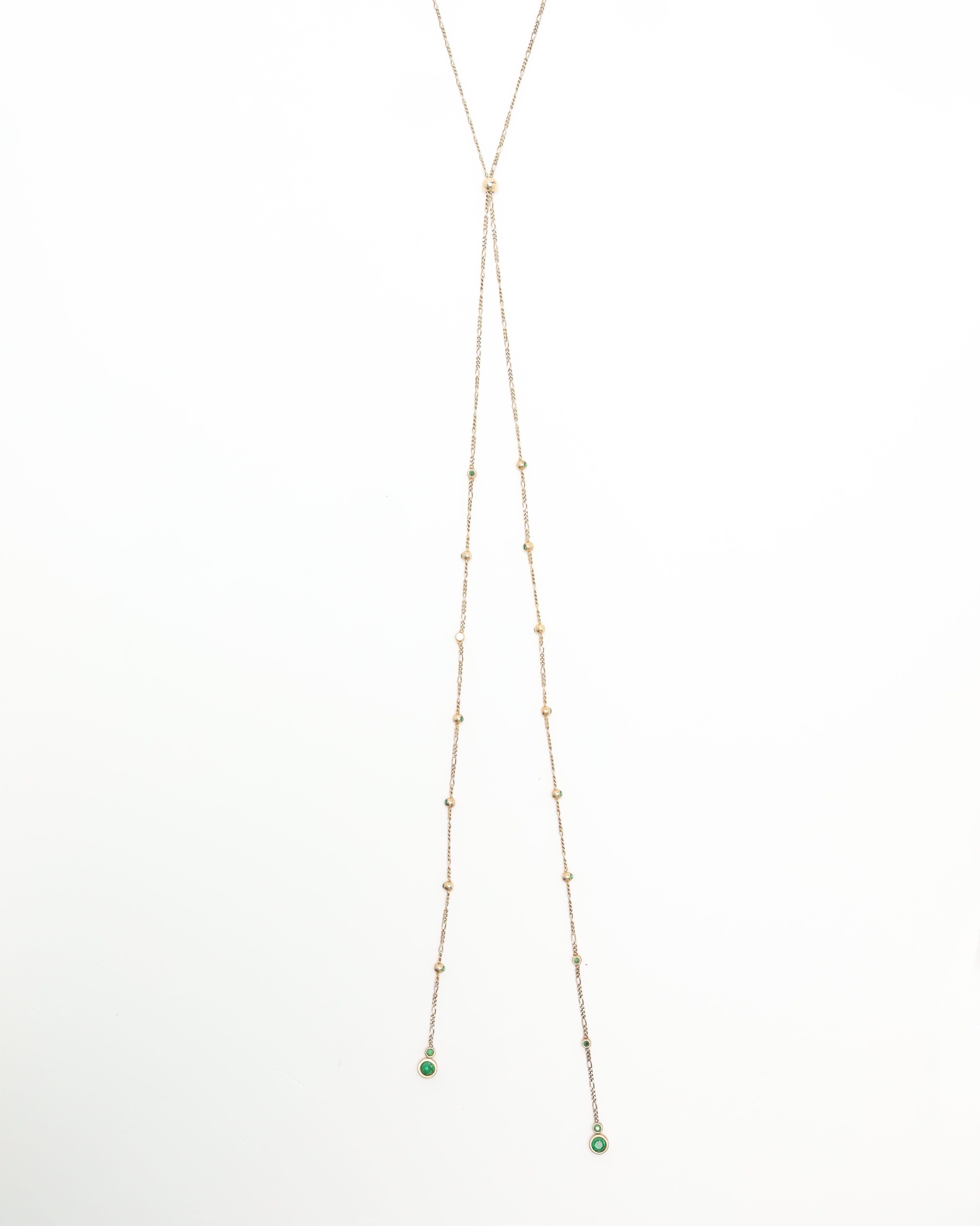 Bottega Veneta Long Necklace In Neutral