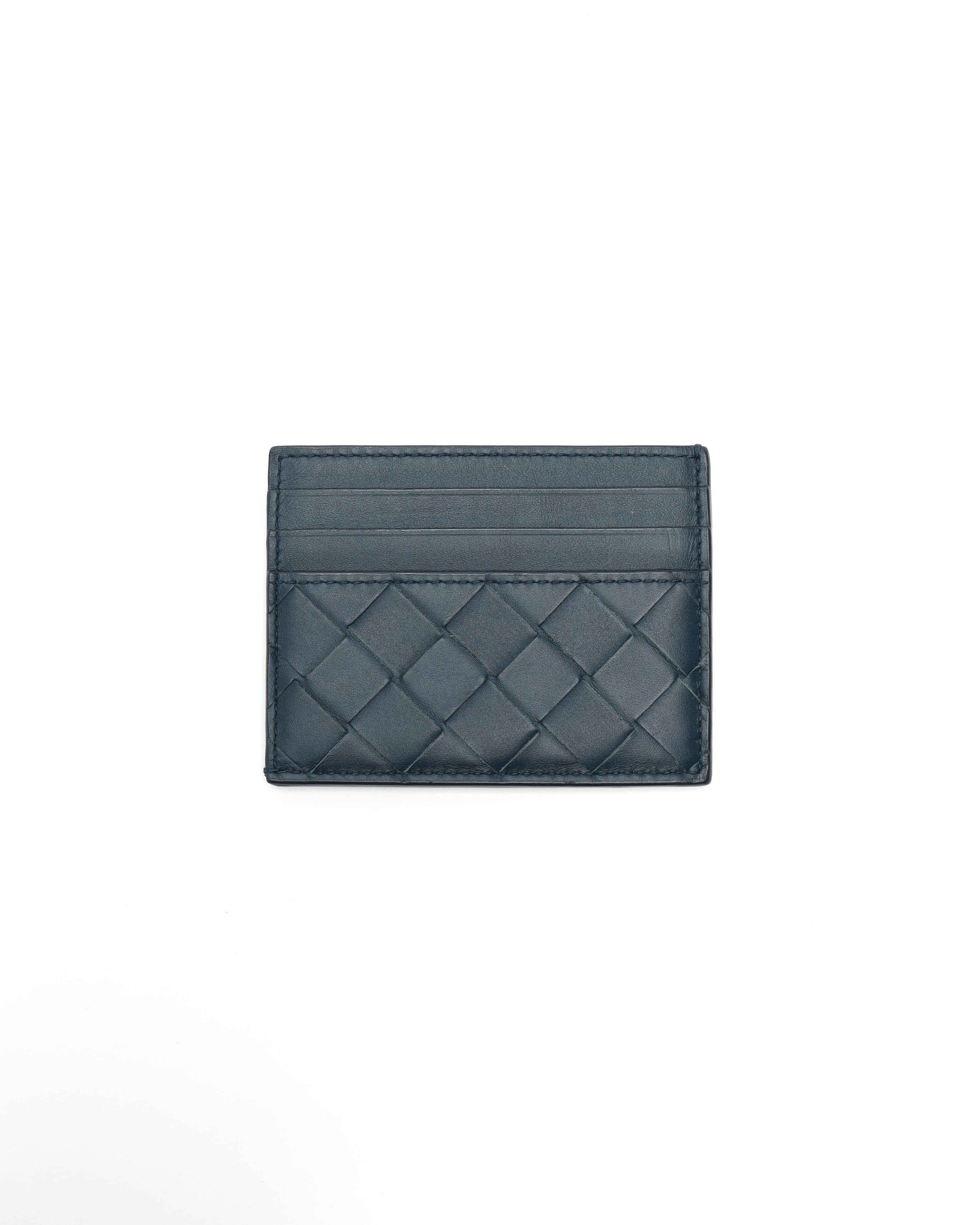 Bottega Veneta Intrecciato Leather Card Holder