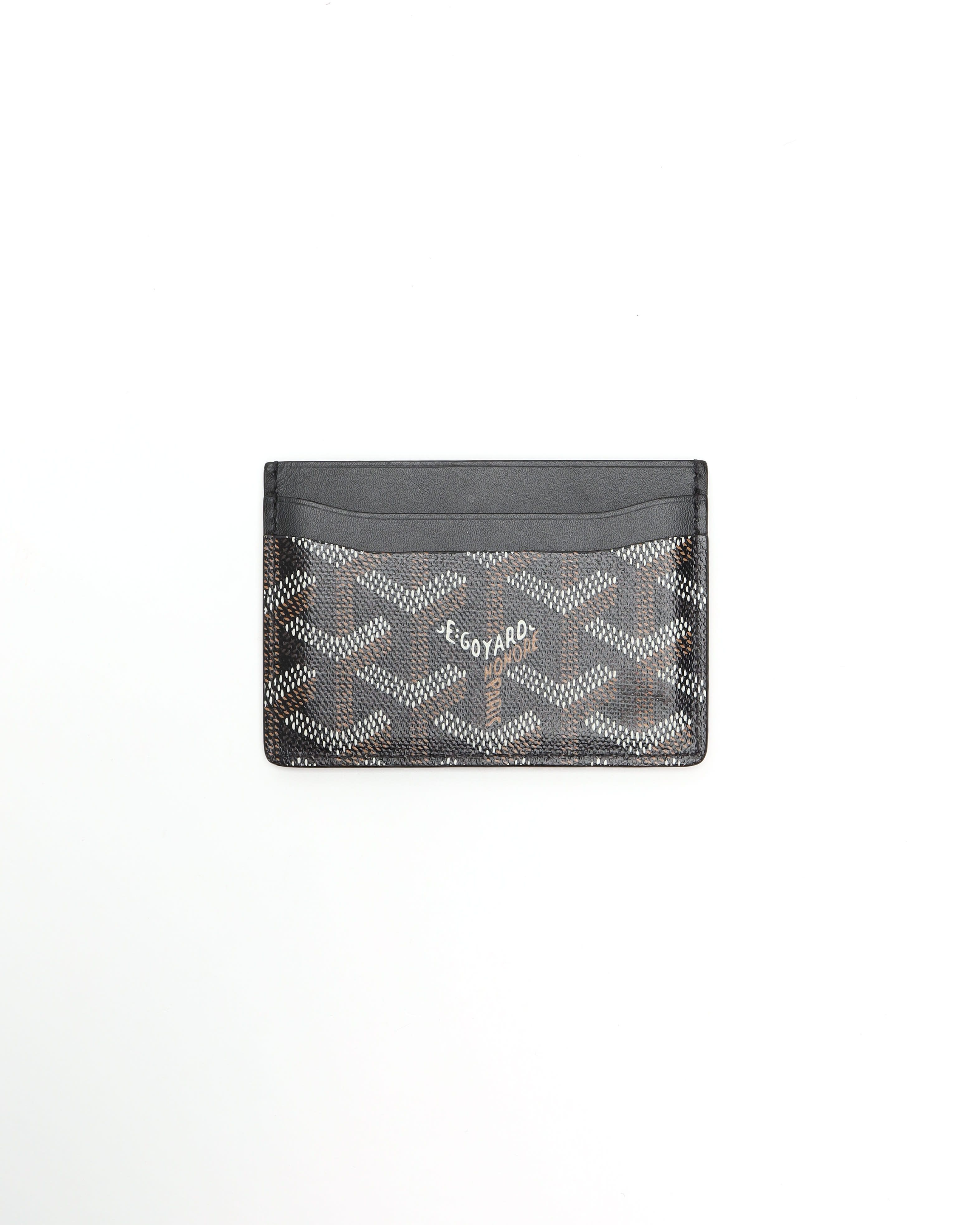 Pre-owned Goyard Saint-sulpice Card Case In Multi