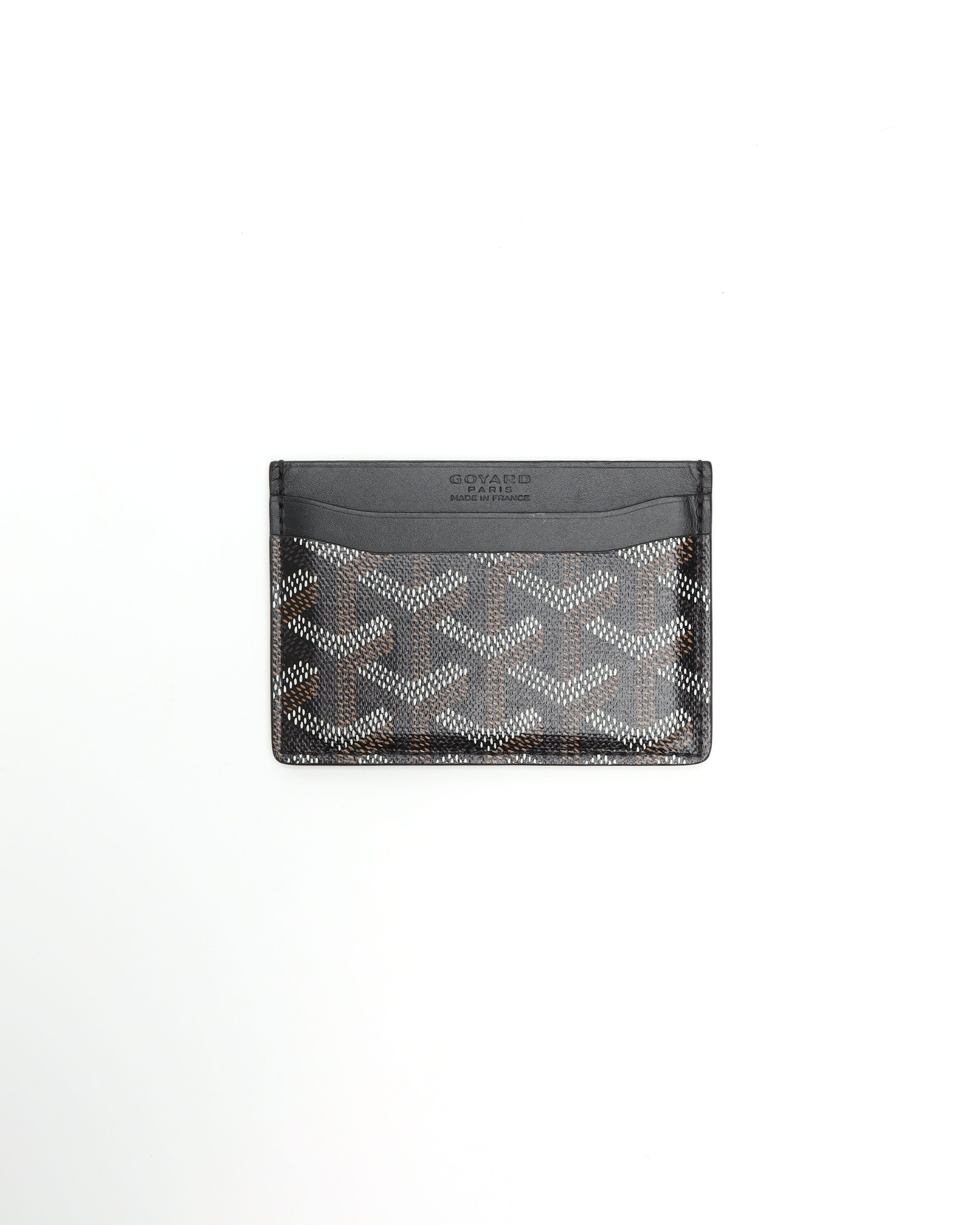 Pre-owned Goyard Saint-sulpice Card Case In Multi